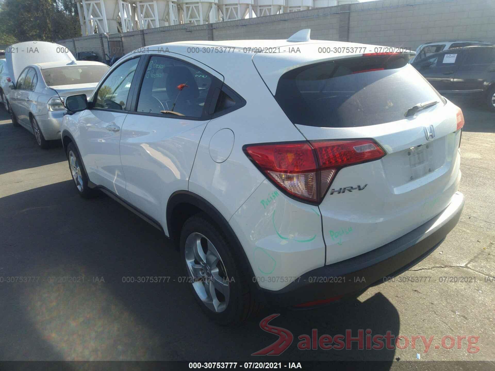 3CZRU5H30GM707401 2016 HONDA HR-V