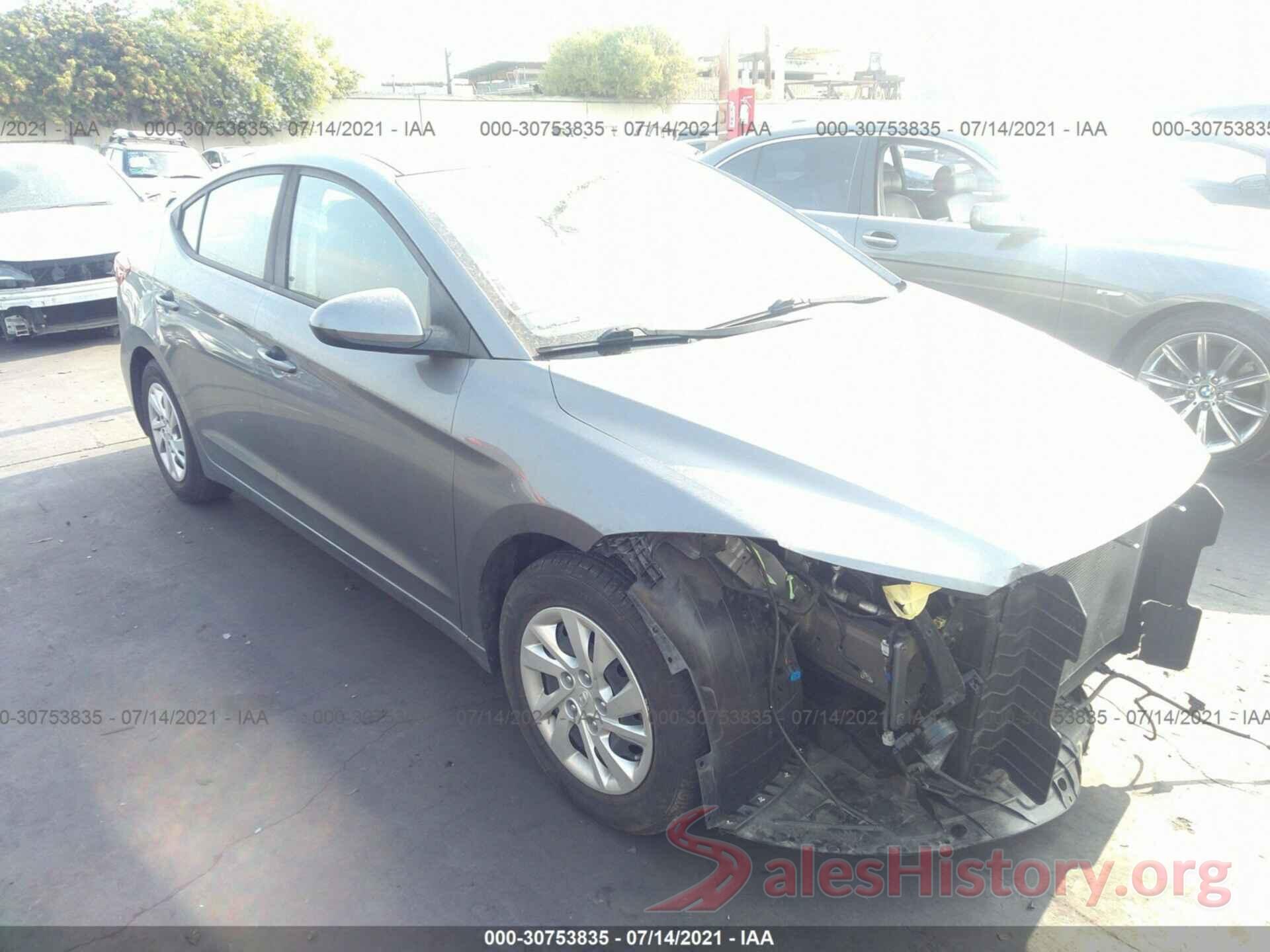 5NPD74LF4JH321726 2018 HYUNDAI ELANTRA