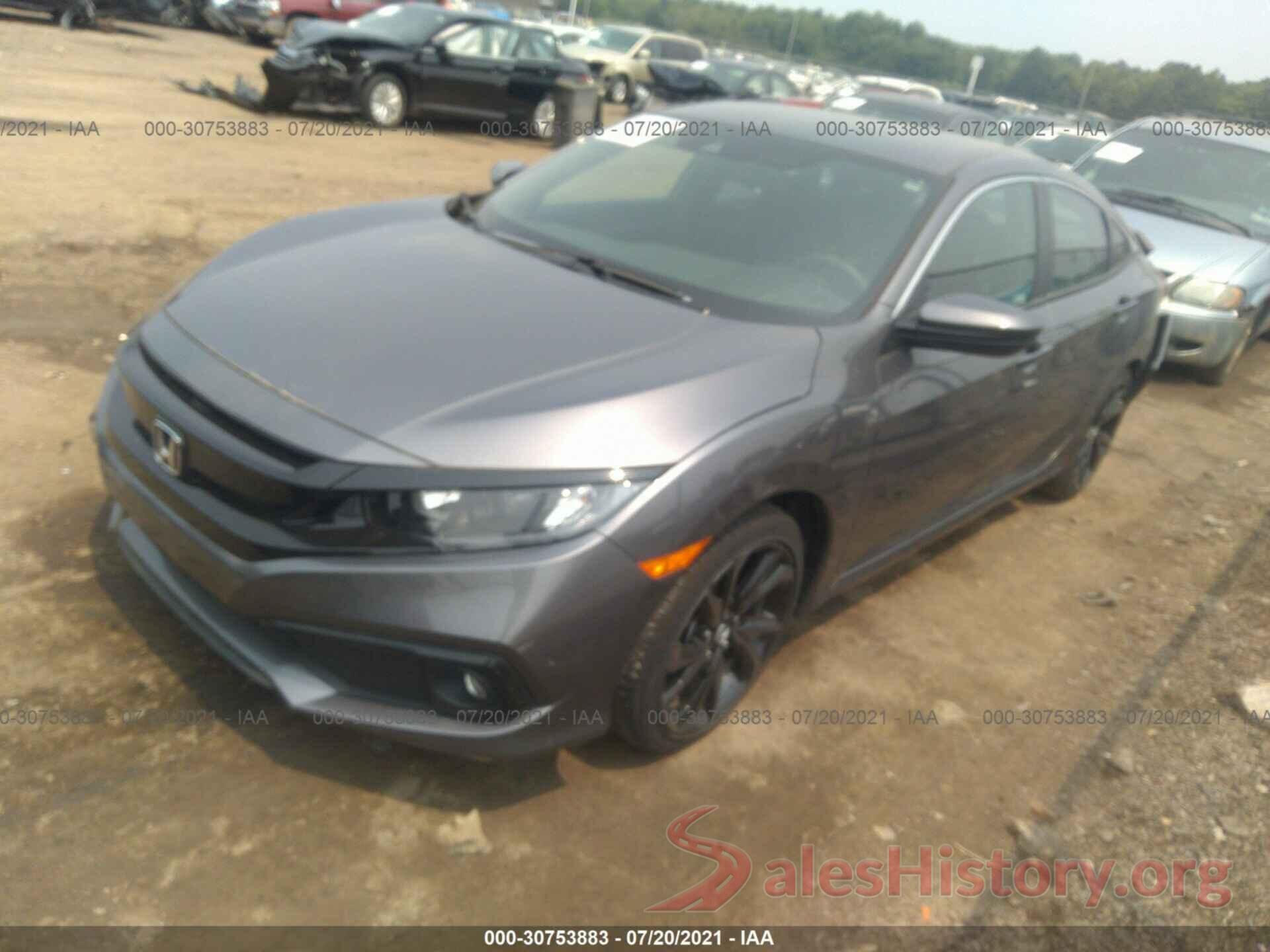 19XFC2F88LE026934 2020 HONDA CIVIC SEDAN