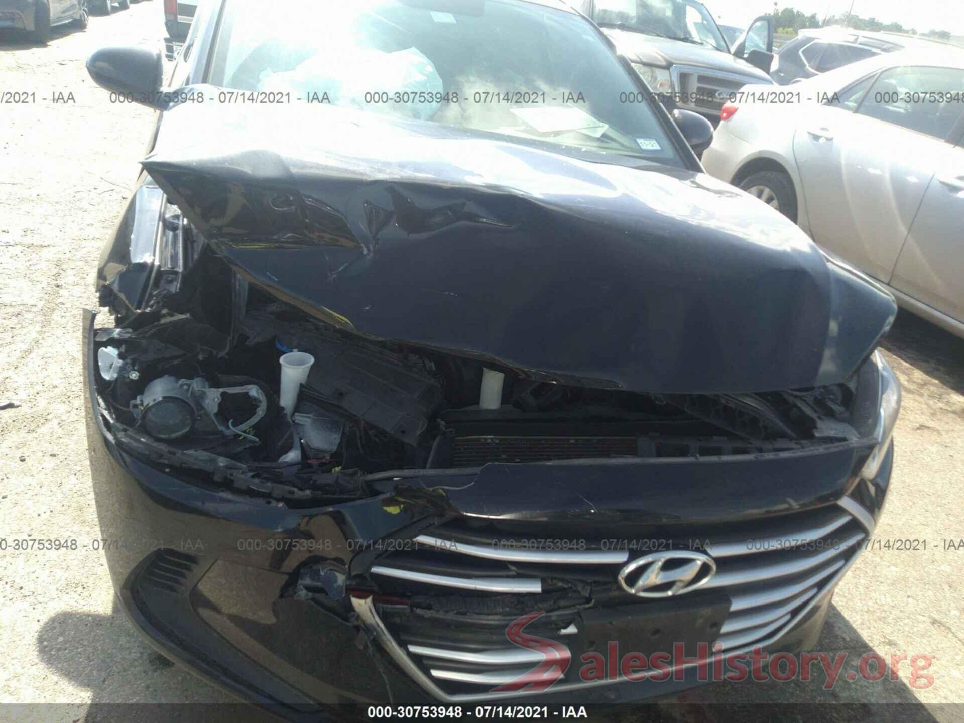 5NPD84LF3JH400852 2018 HYUNDAI ELANTRA