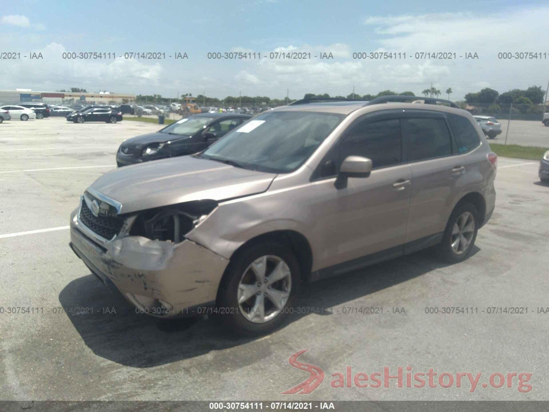 JF2SJADC9GG557380 2016 SUBARU FORESTER