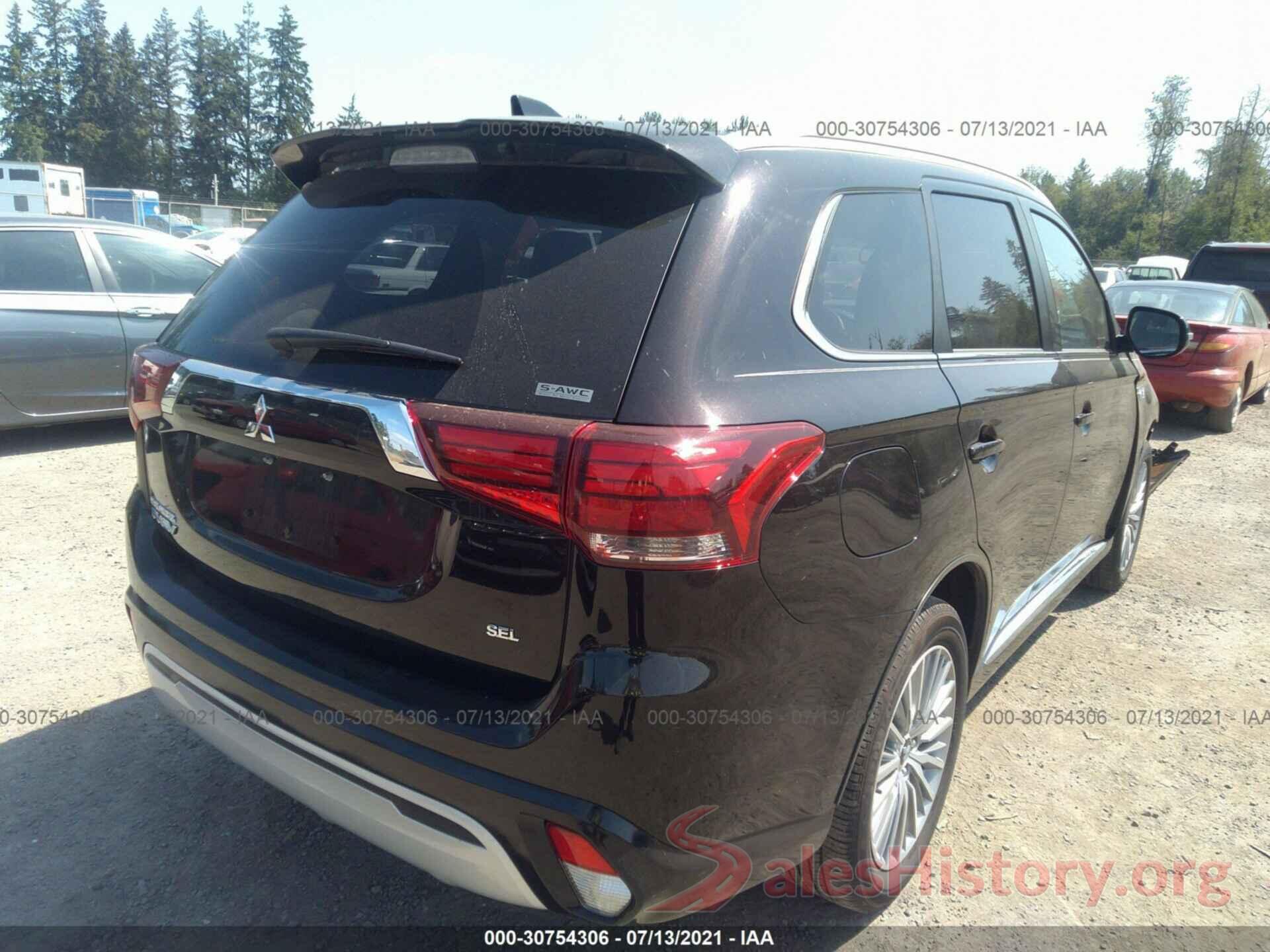 JA4J24A59LZ038899 2020 MITSUBISHI OUTLANDER PHEV