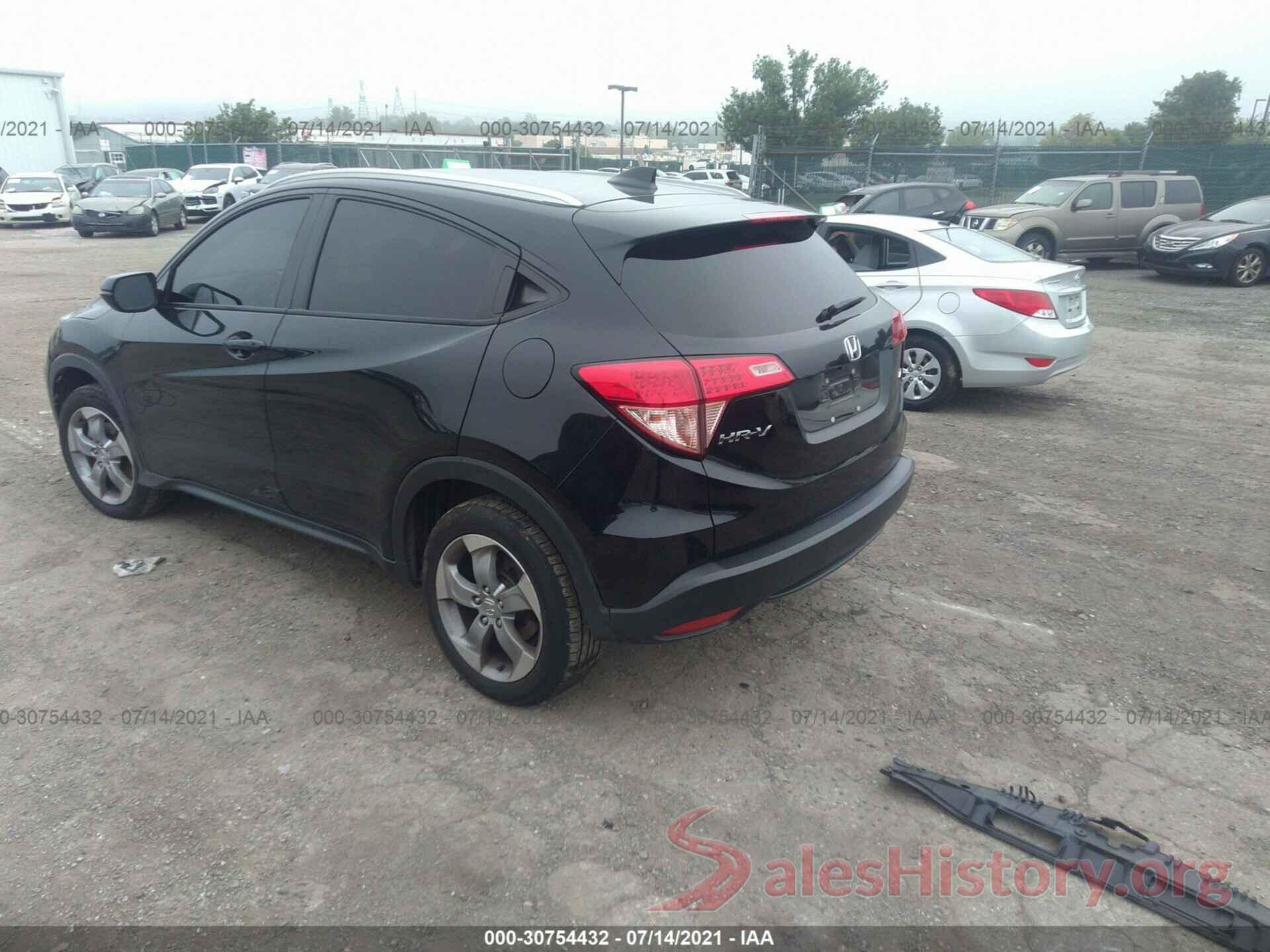 3CZRU6H76GM765070 2016 HONDA HR-V