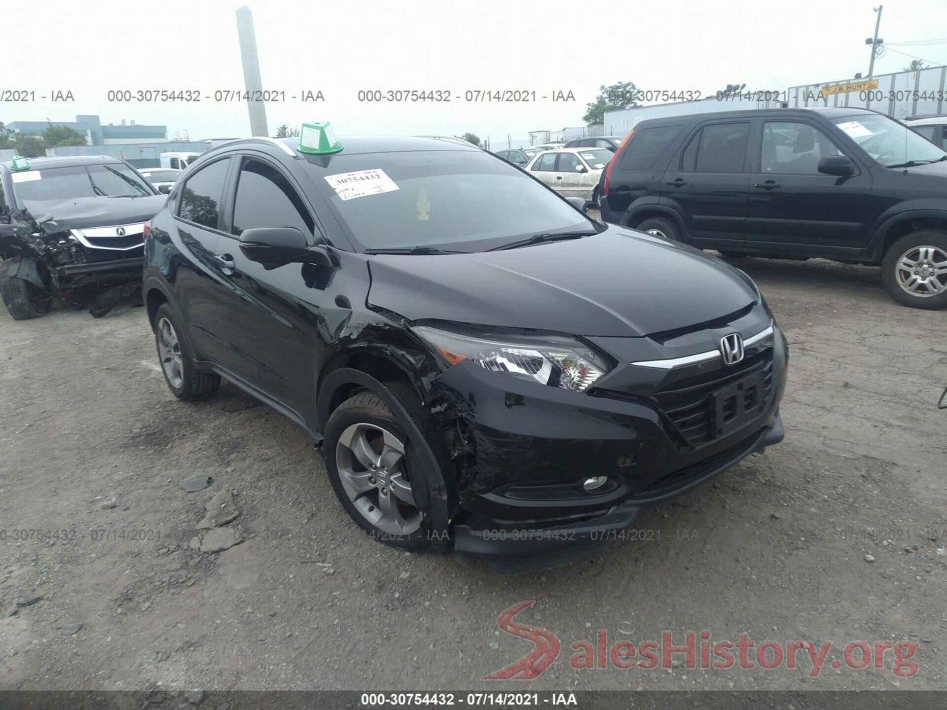 3CZRU6H76GM765070 2016 HONDA HR-V