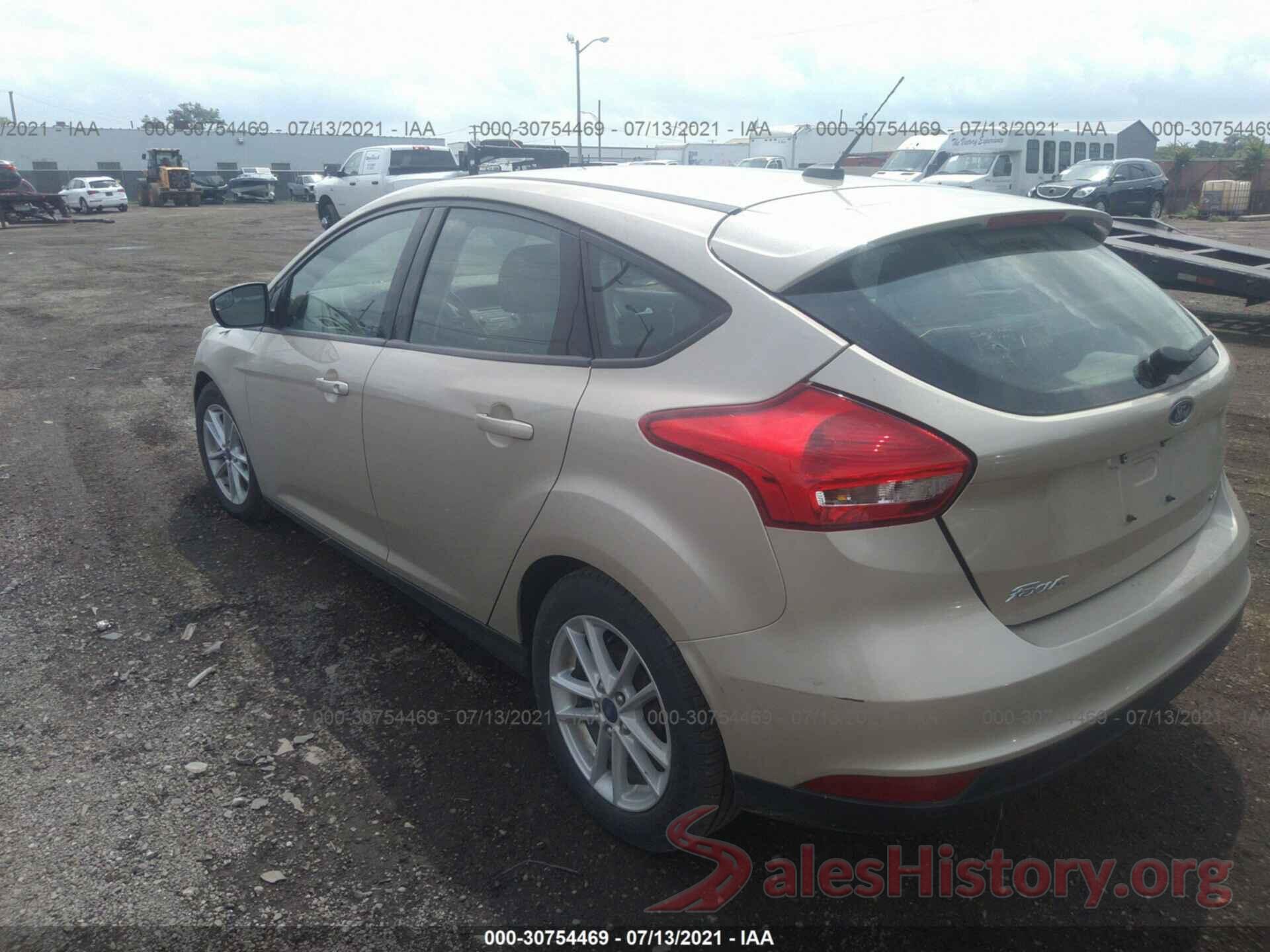 1FADP3K22HL340795 2017 FORD FOCUS