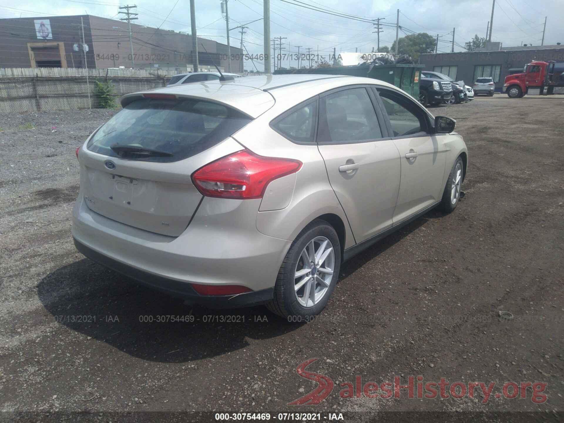 1FADP3K22HL340795 2017 FORD FOCUS