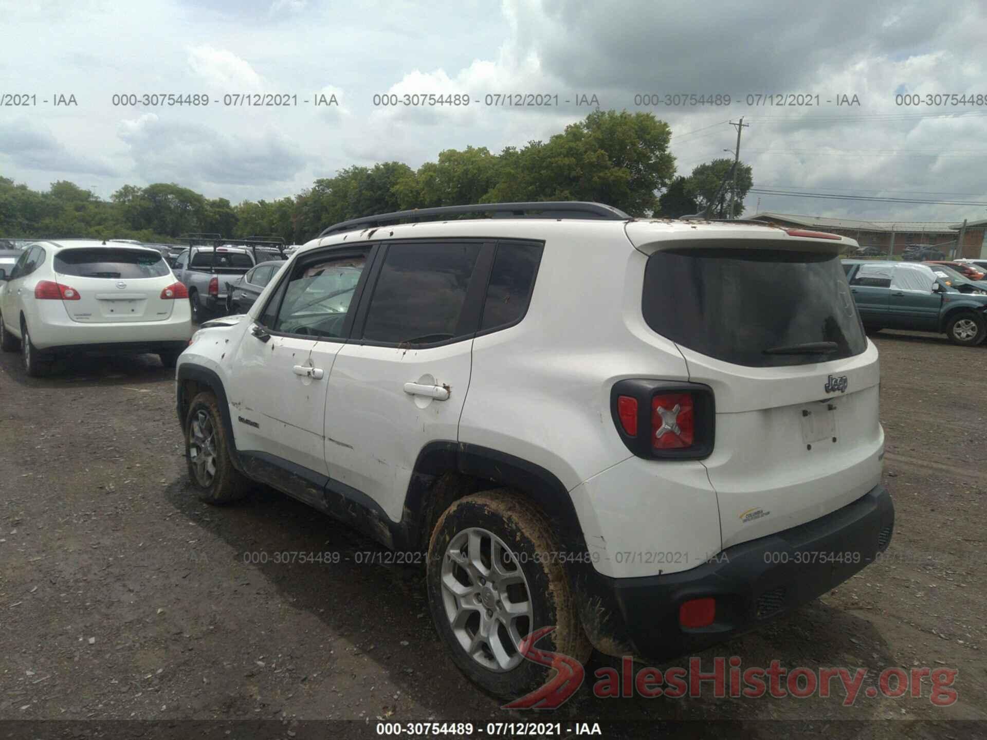 ZACCJABT8GPC53322 2016 JEEP RENEGADE