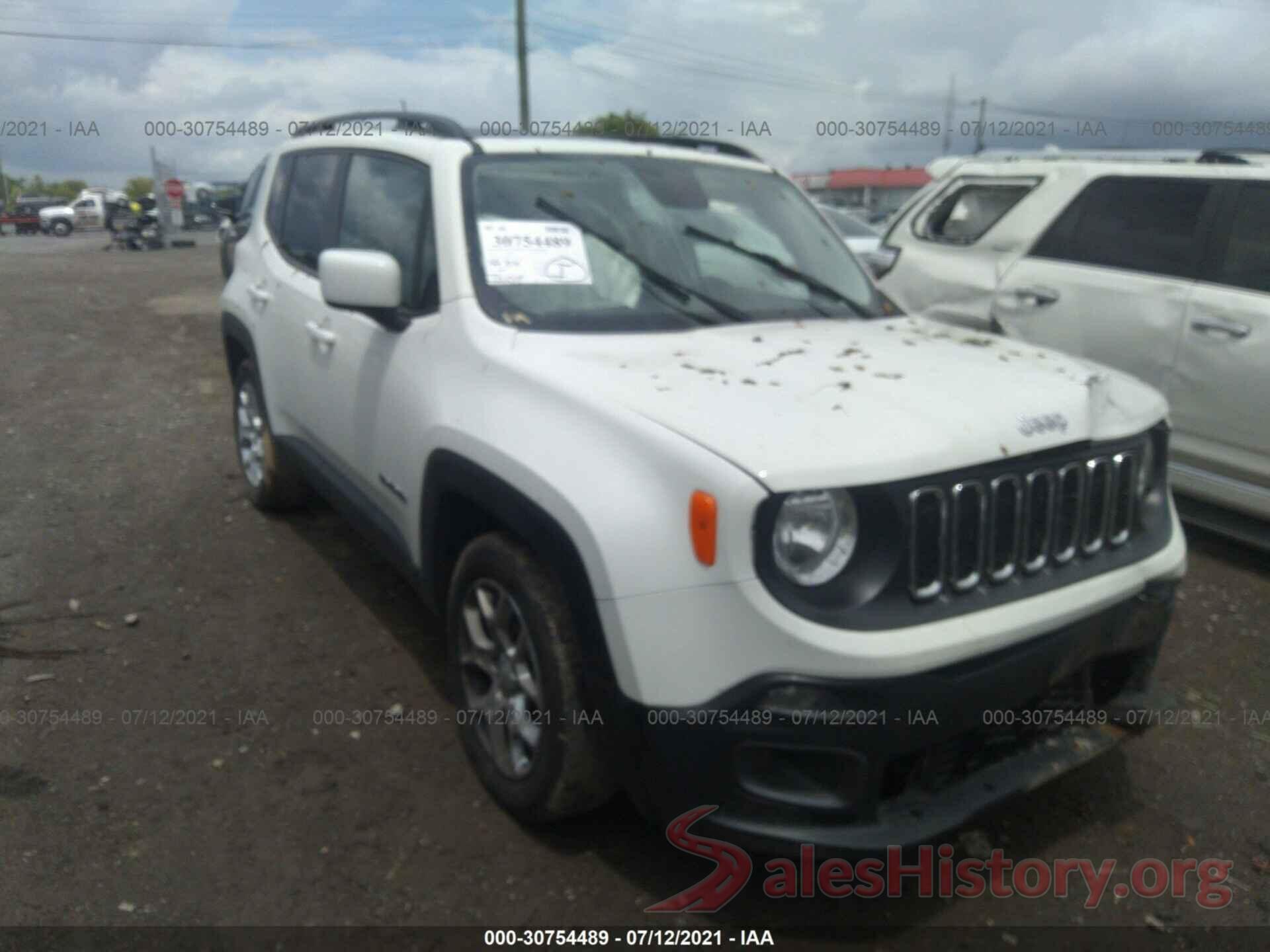 ZACCJABT8GPC53322 2016 JEEP RENEGADE