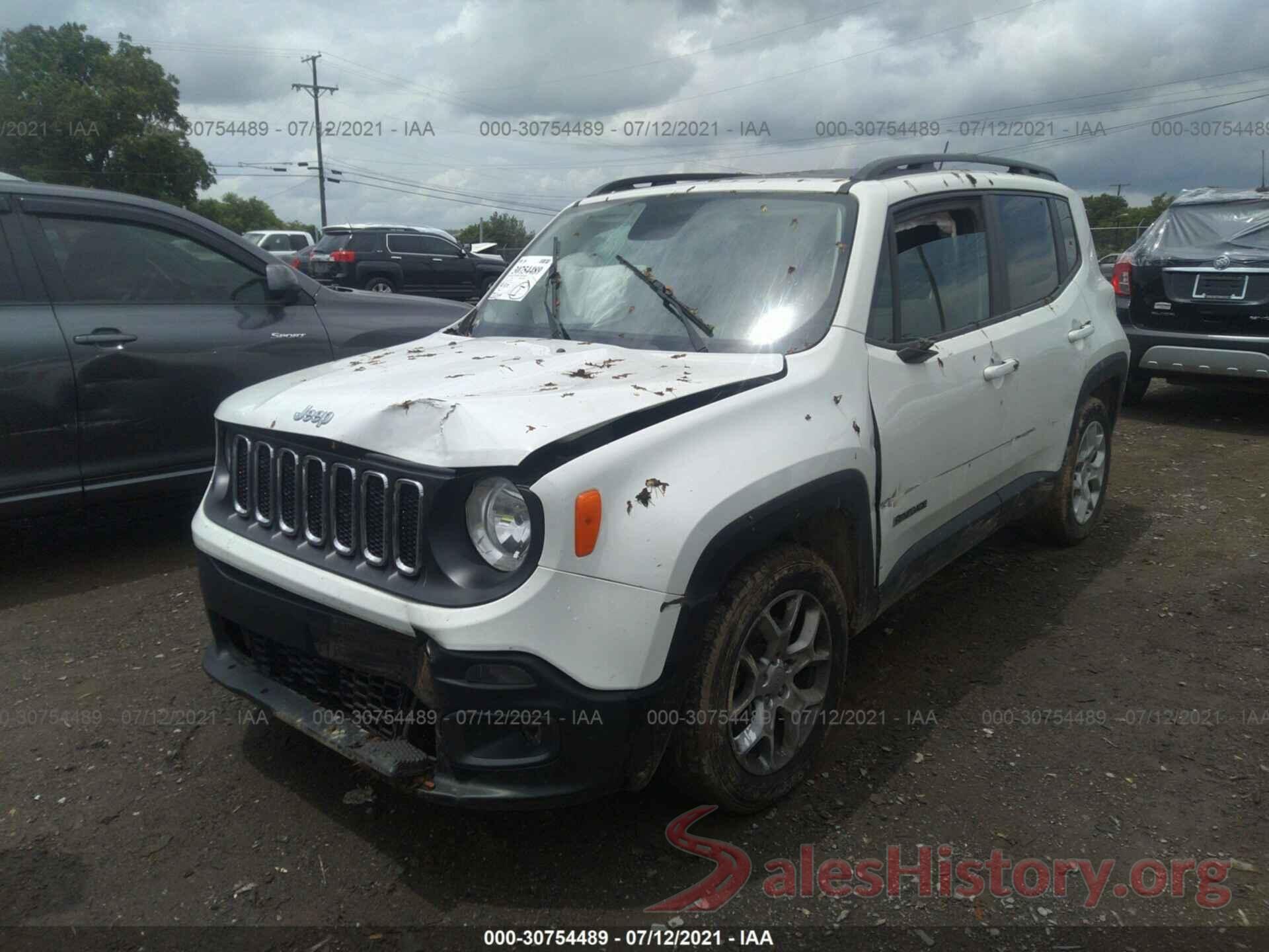 ZACCJABT8GPC53322 2016 JEEP RENEGADE