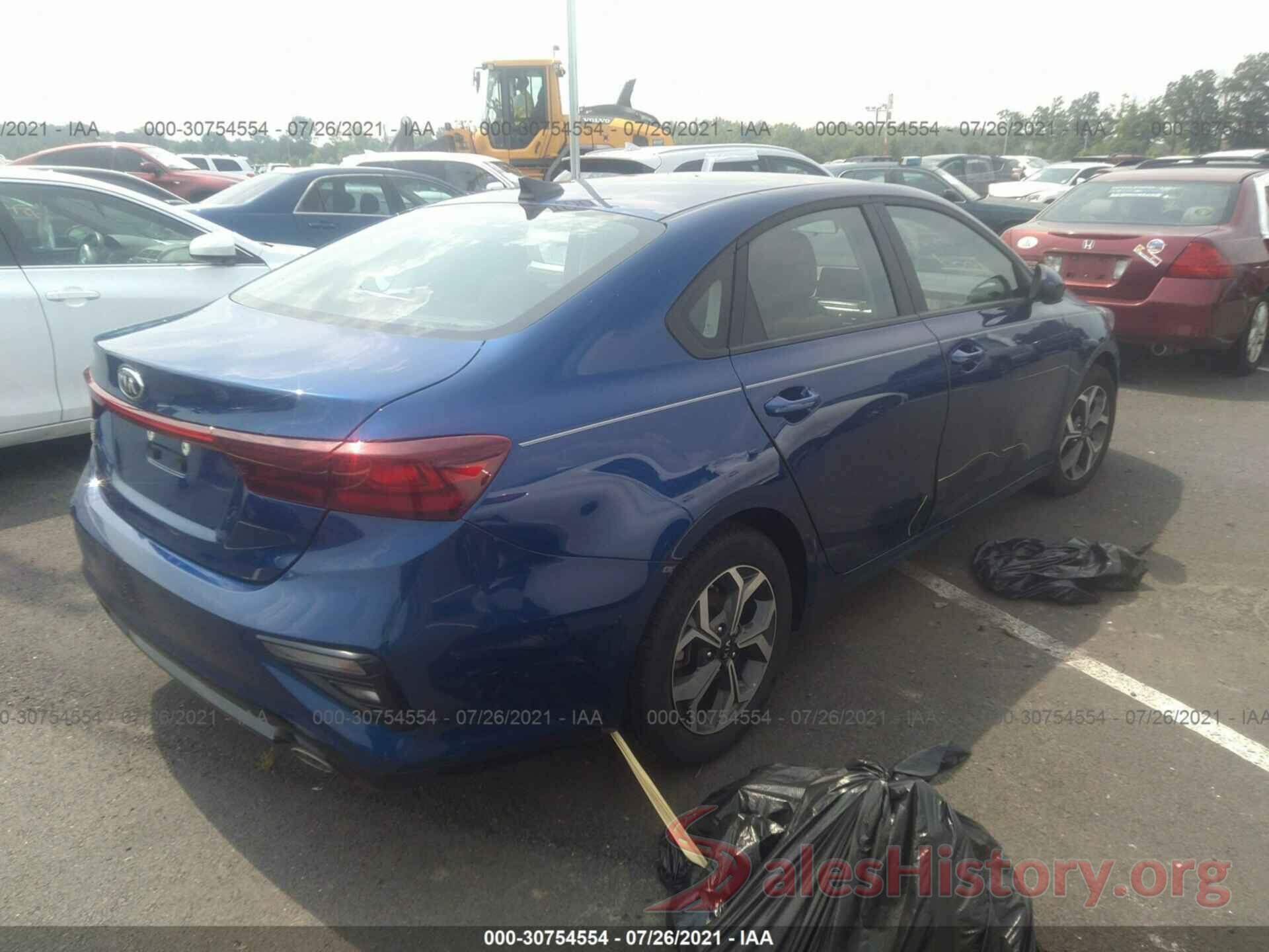 3KPF24AD6LE230960 2020 KIA FORTE