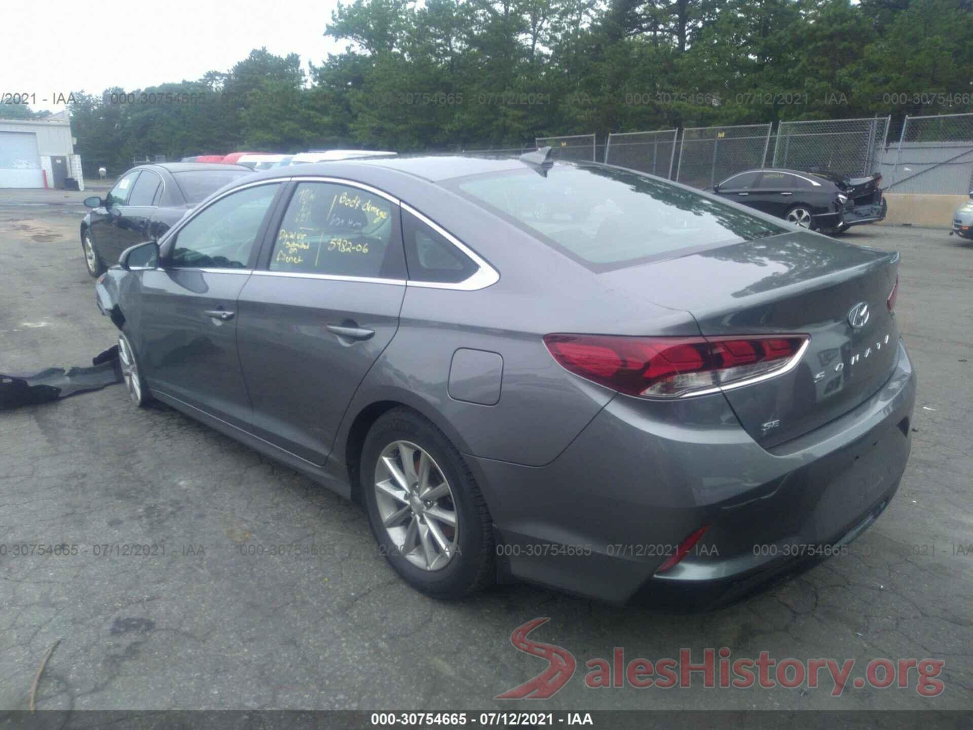 5NPE24AF7JH676511 2018 HYUNDAI SONATA