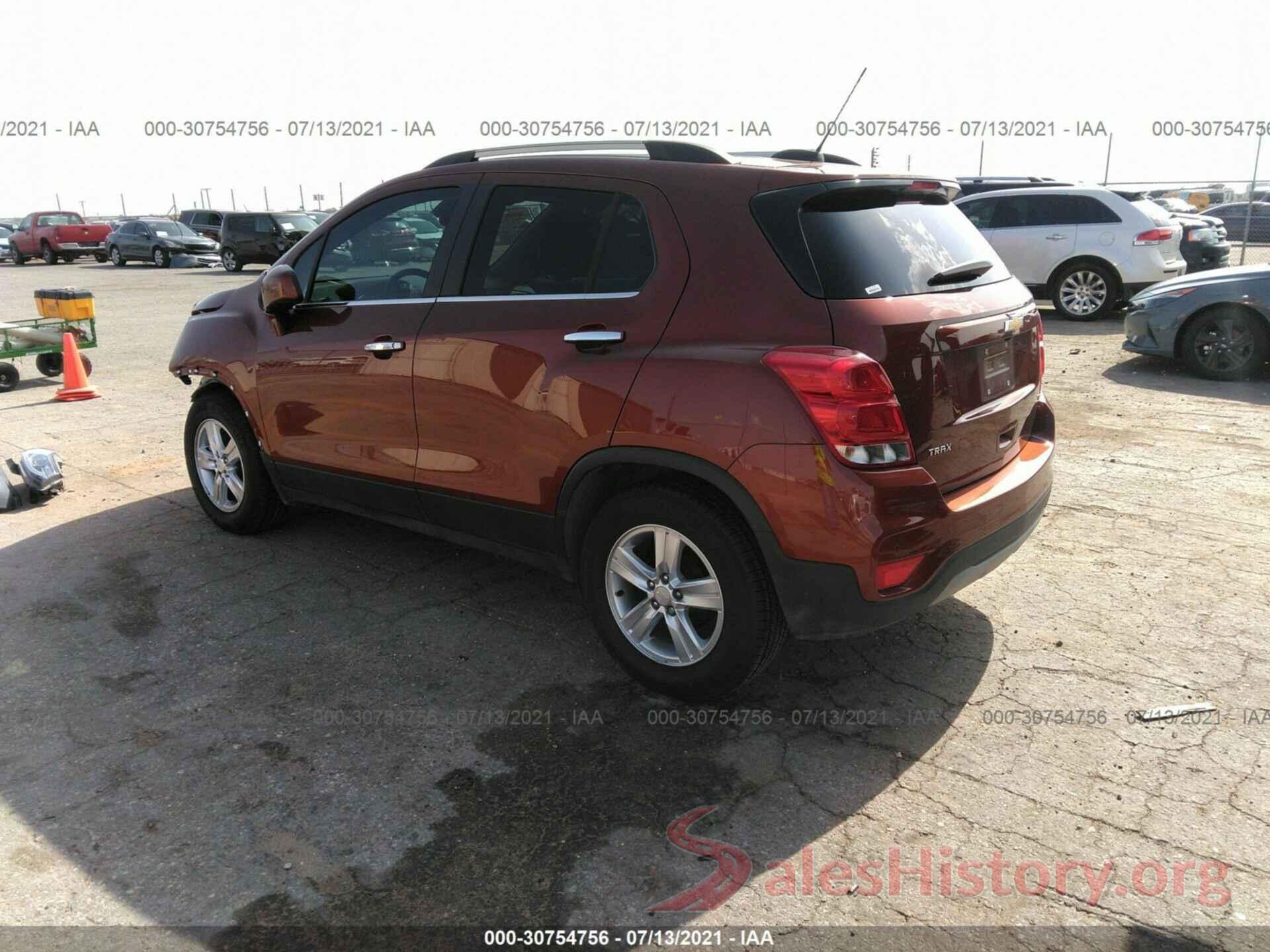 3GNCJLSB2KL237869 2019 CHEVROLET TRAX