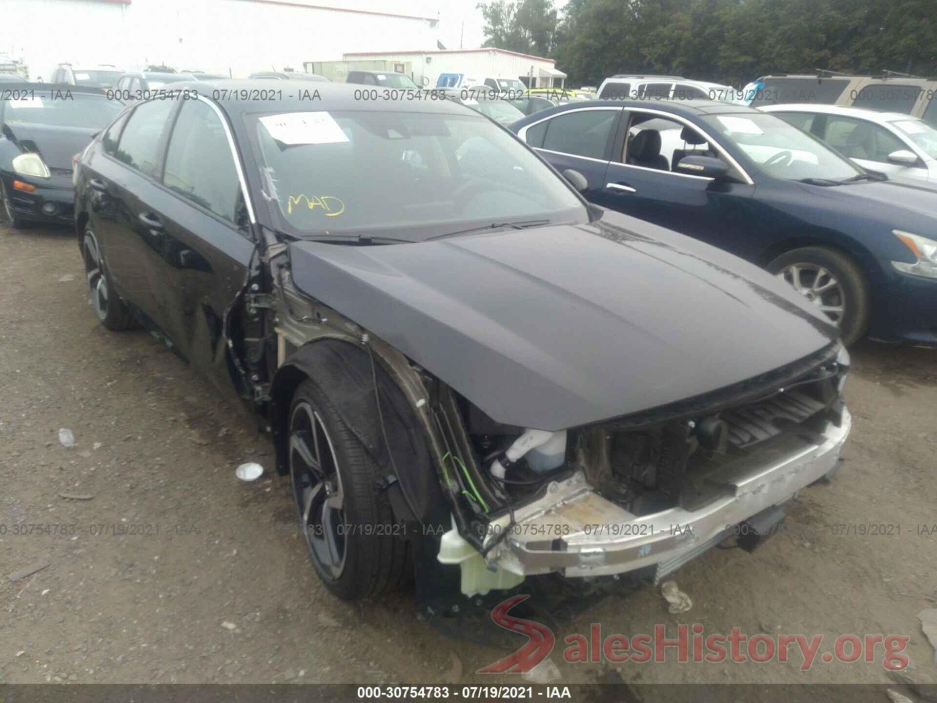 1HGCV1F49MA052338 2021 HONDA ACCORD SEDAN