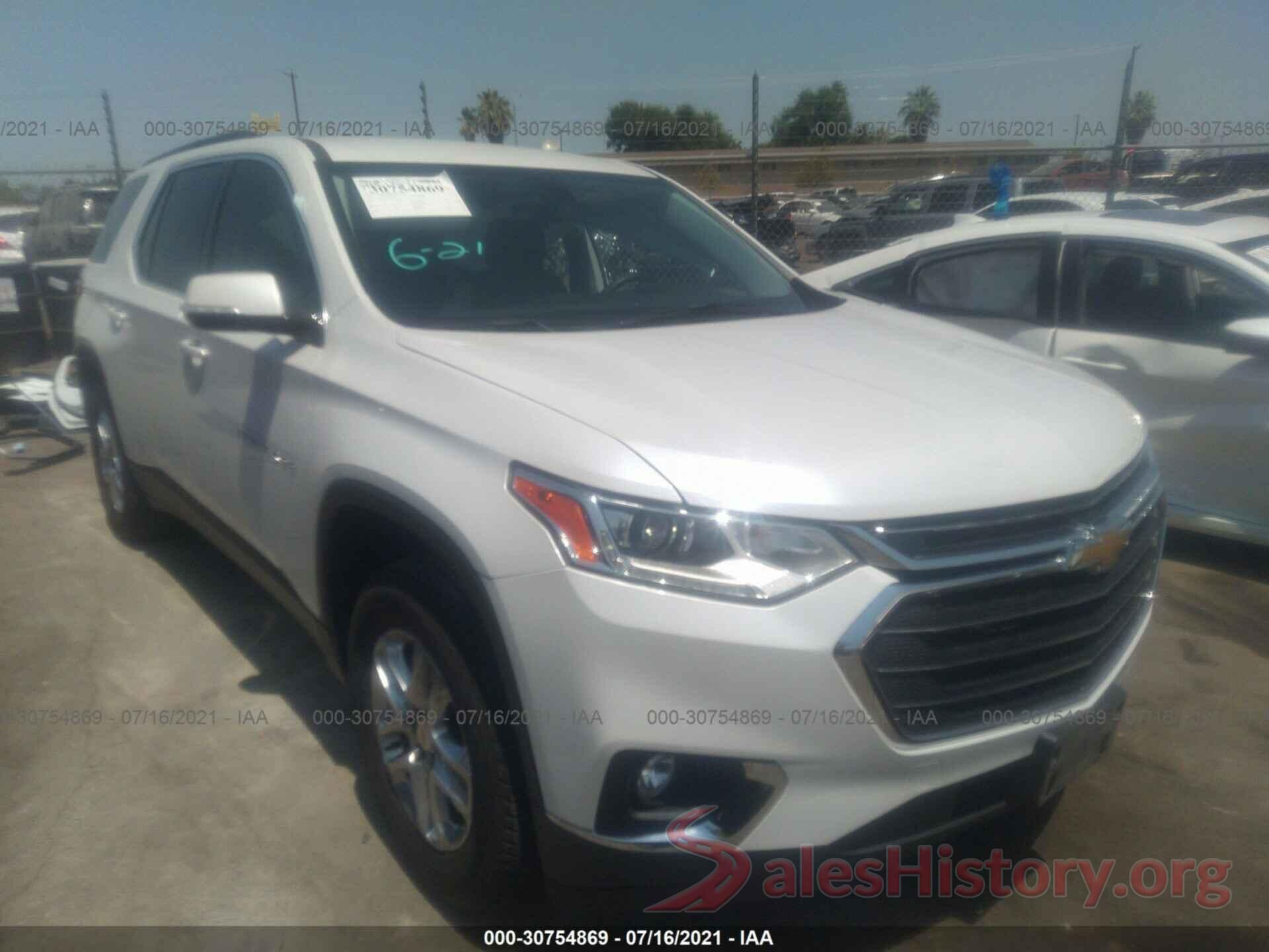 1GNERGKWXKJ165306 2019 CHEVROLET TRAVERSE