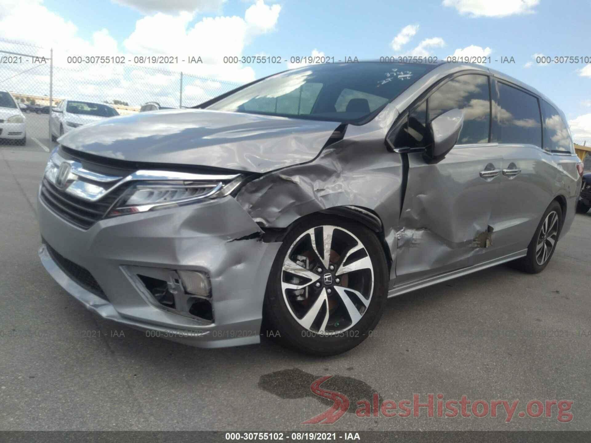 5FNRL6H90JB013743 2018 HONDA ODYSSEY