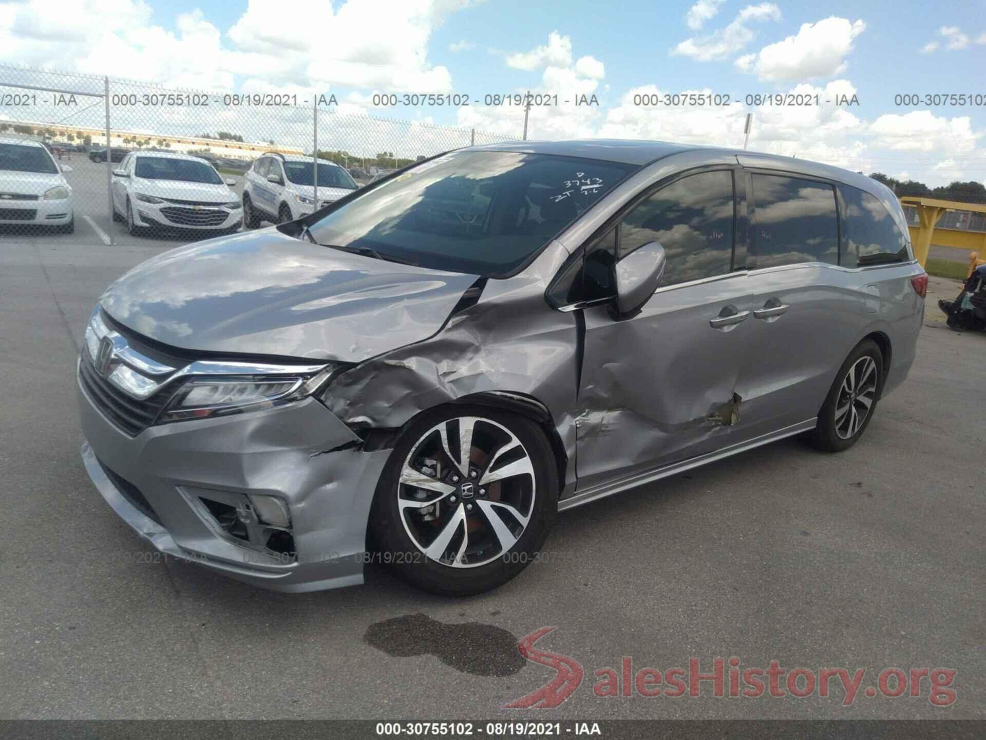 5FNRL6H90JB013743 2018 HONDA ODYSSEY