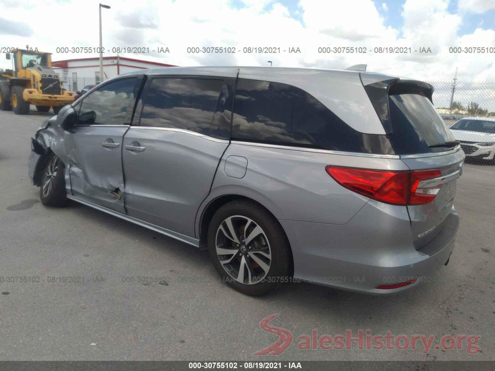 5FNRL6H90JB013743 2018 HONDA ODYSSEY