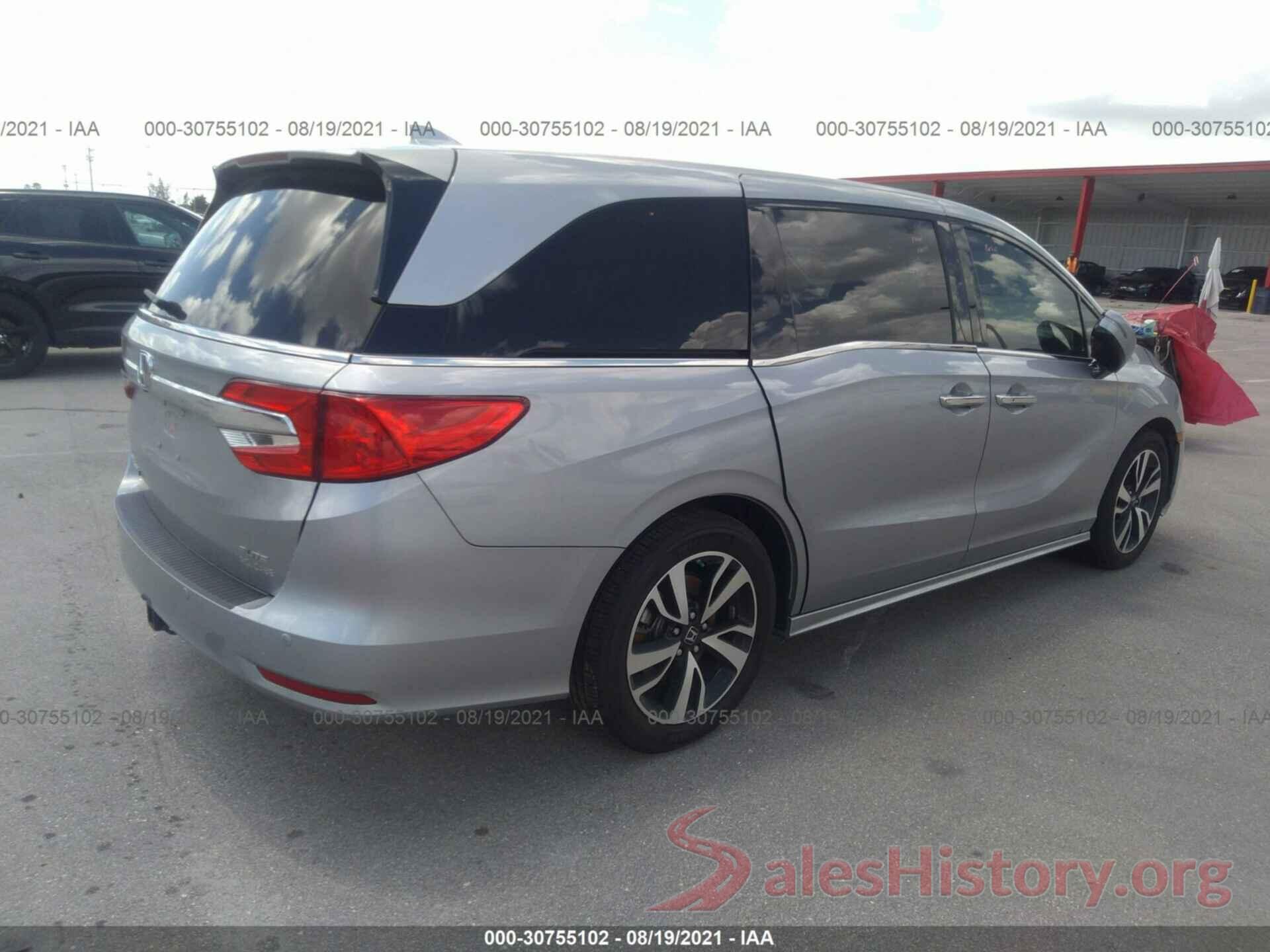 5FNRL6H90JB013743 2018 HONDA ODYSSEY