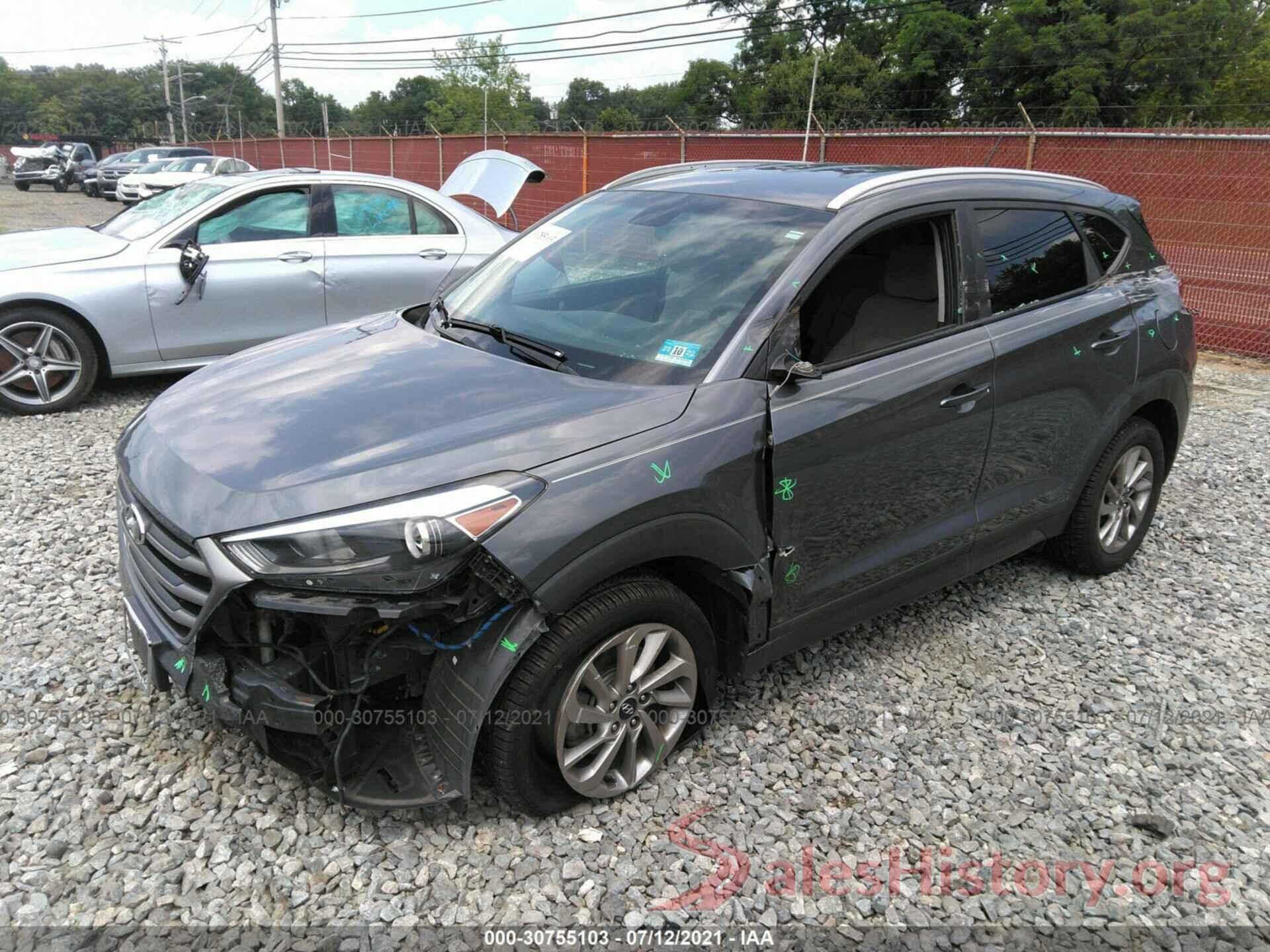 KM8J3CA41GU047843 2016 HYUNDAI TUCSON