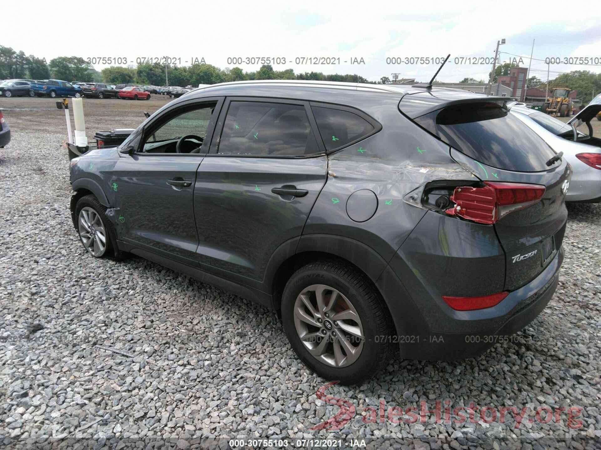 KM8J3CA41GU047843 2016 HYUNDAI TUCSON