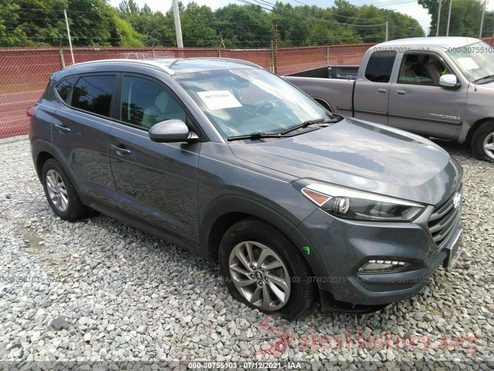 KM8J3CA41GU047843 2016 HYUNDAI TUCSON