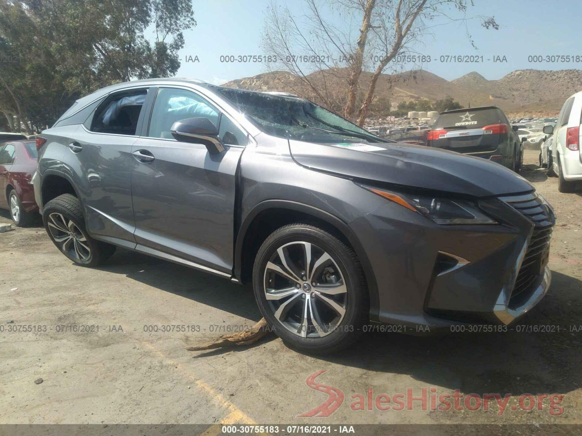 2T2ZZMCAXKC139940 2019 LEXUS RX