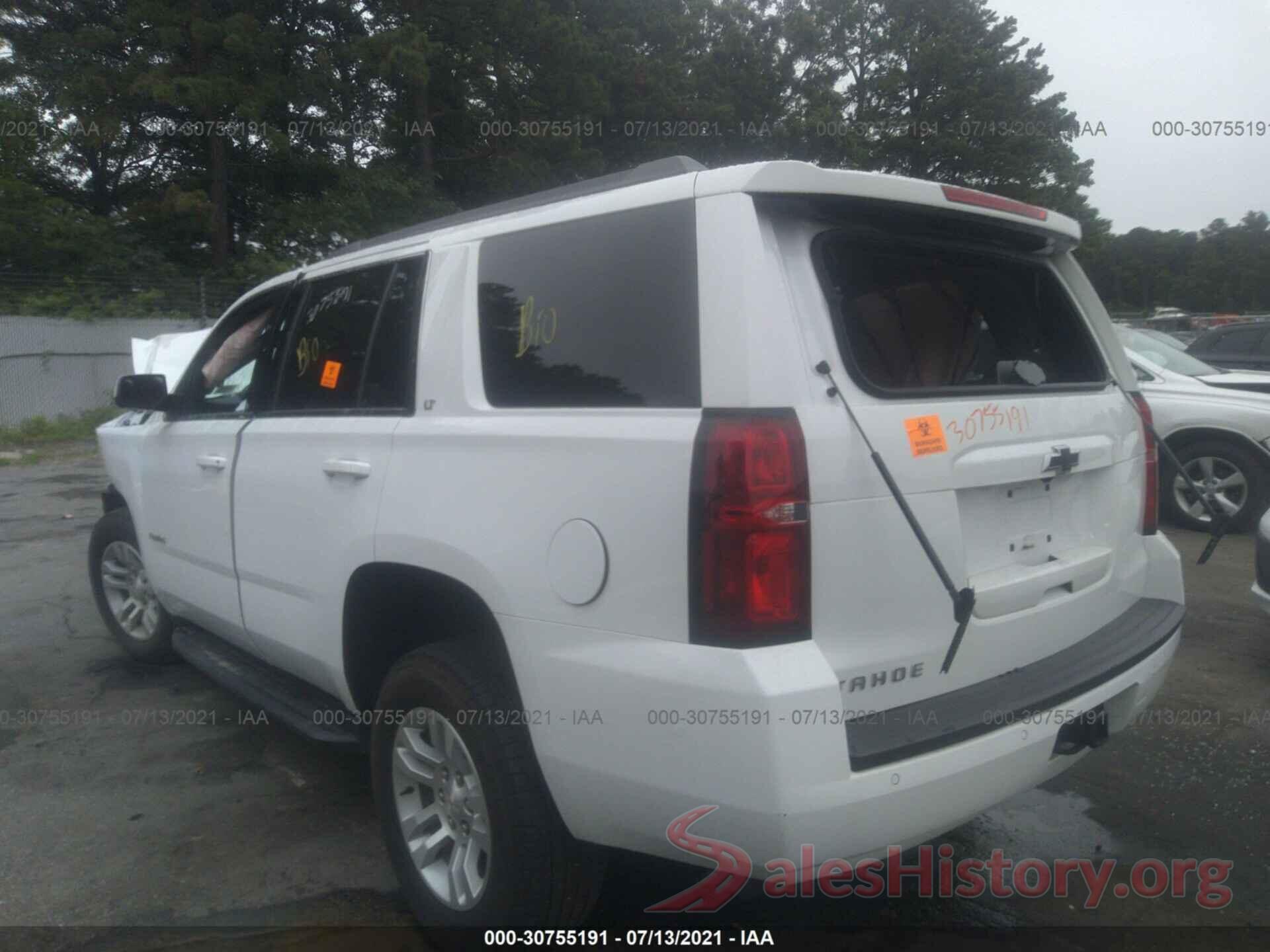 1GNSKBKC7KR155947 2019 CHEVROLET TAHOE