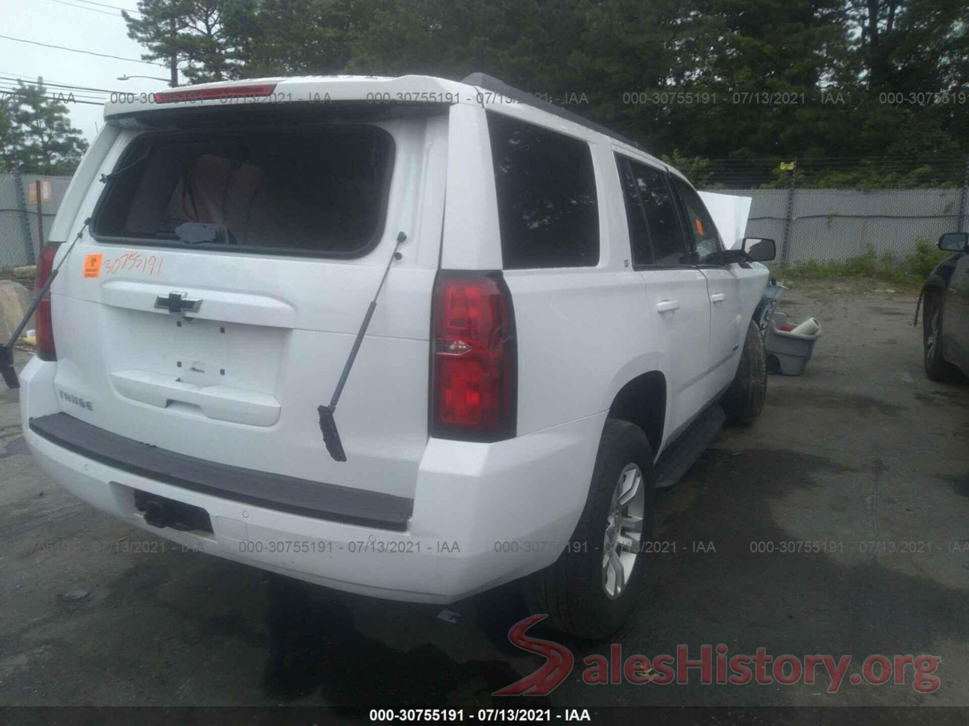 1GNSKBKC7KR155947 2019 CHEVROLET TAHOE