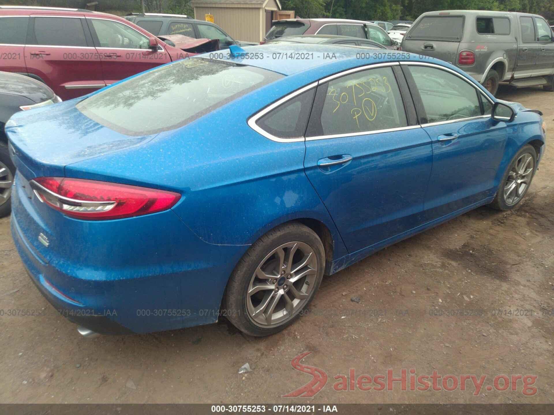 3FA6P0CD0KR271444 2019 FORD FUSION