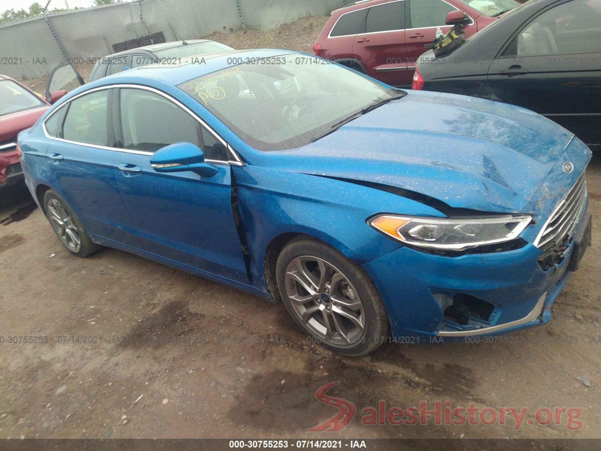 3FA6P0CD0KR271444 2019 FORD FUSION