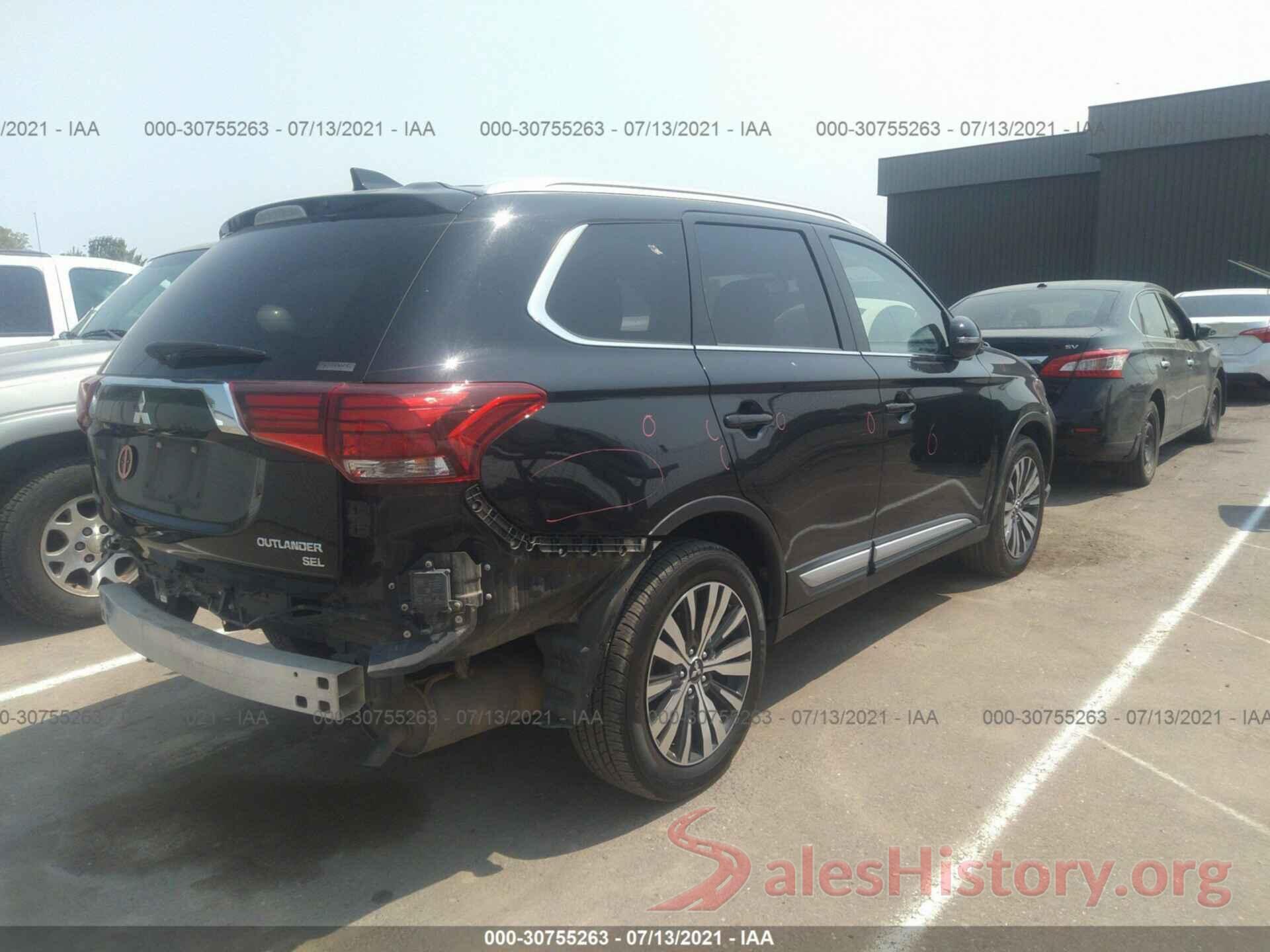 JA4AZ3A36KZ022386 2019 MITSUBISHI OUTLANDER