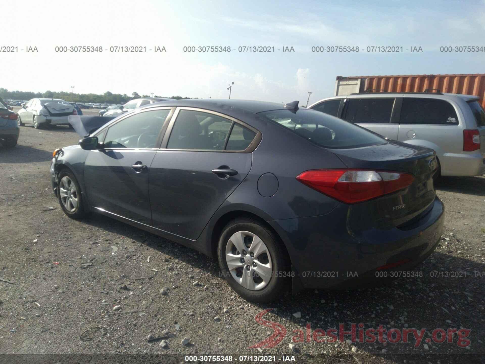 KNAFK4A60G5597093 2016 KIA FORTE