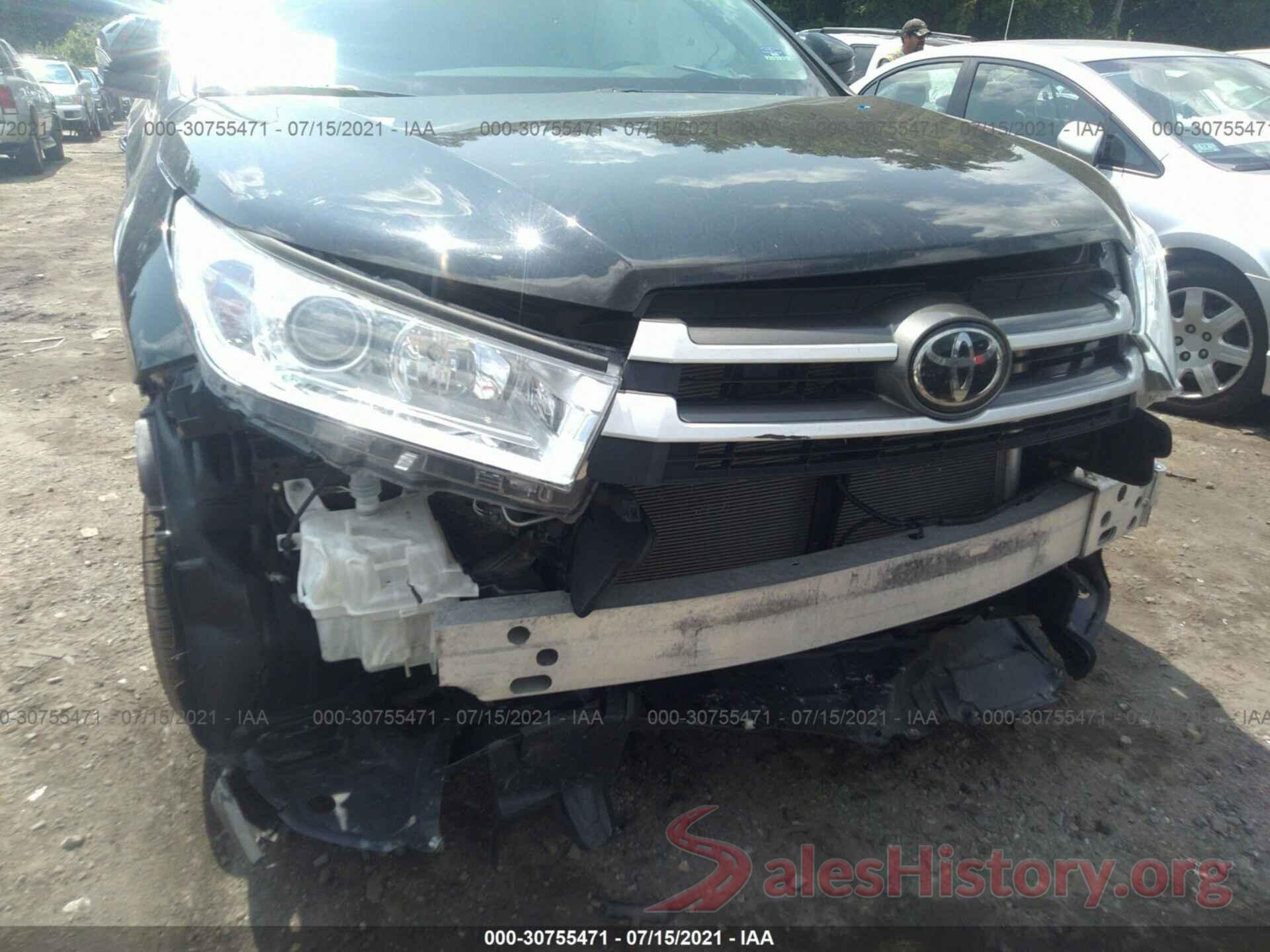 5TDBZRFH3KS939188 2019 TOYOTA HIGHLANDER