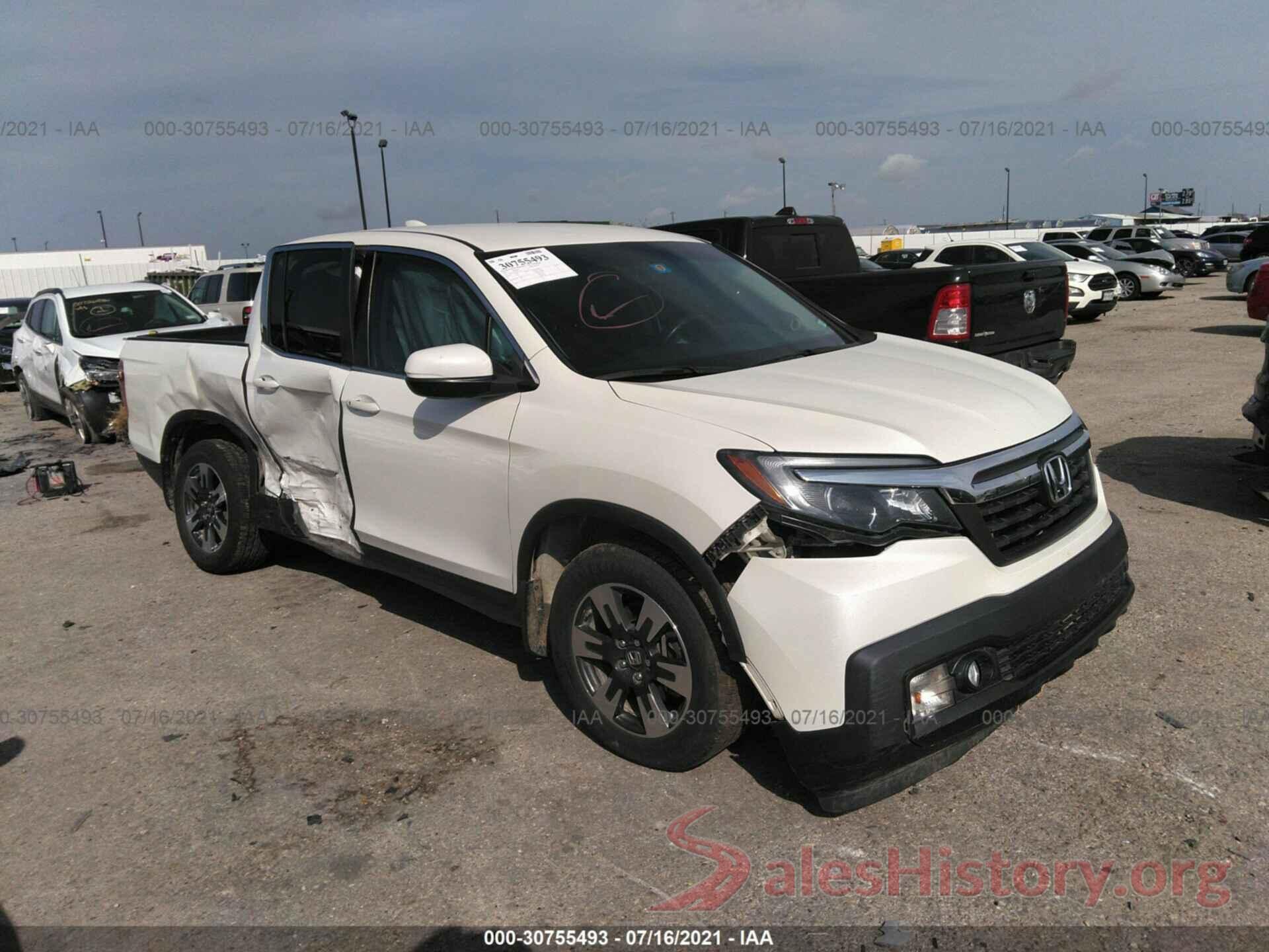 5FPYK3F55HB011100 2017 HONDA RIDGELINE