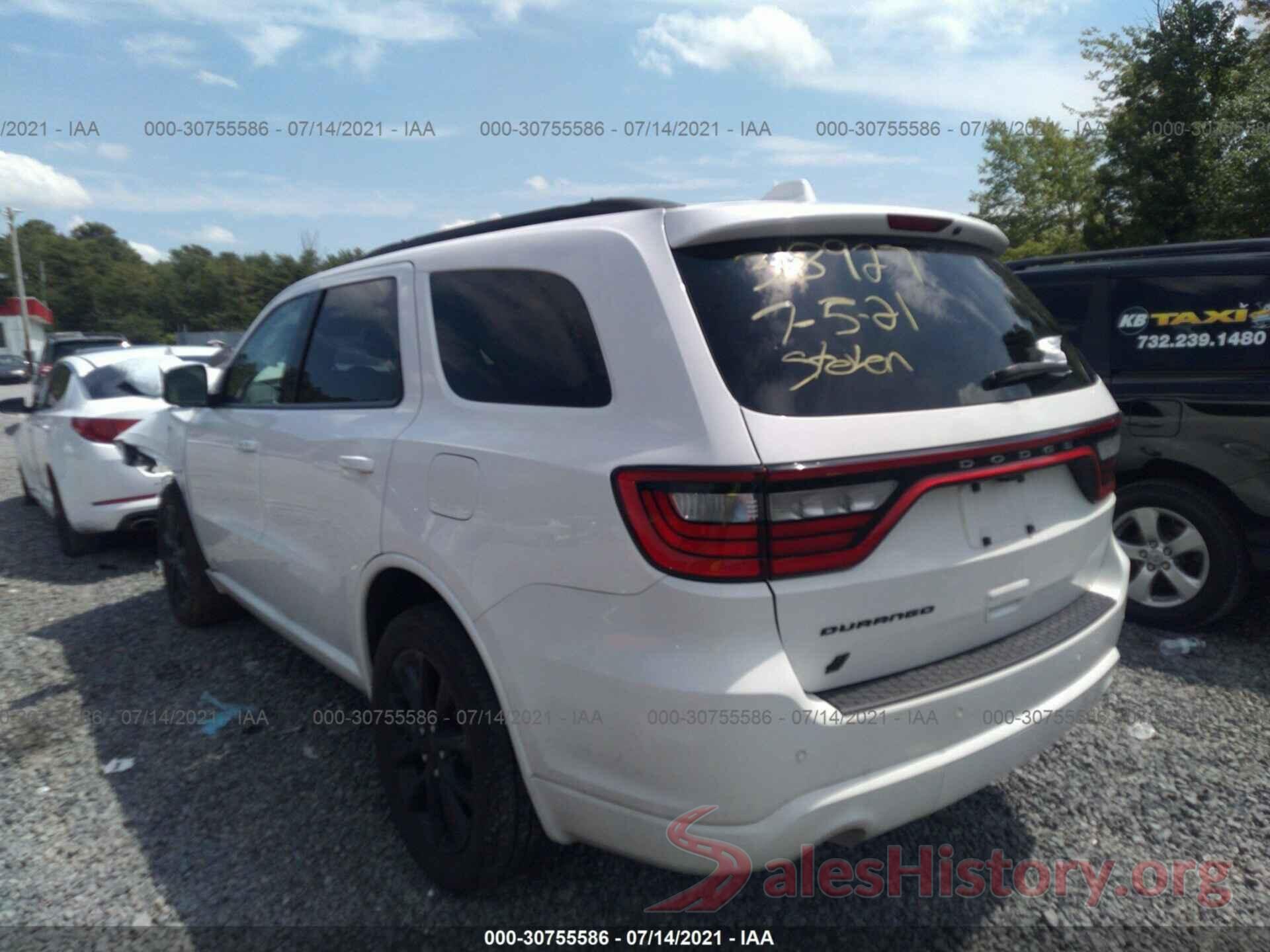 1C4RDJDG0JC307922 2018 DODGE DURANGO