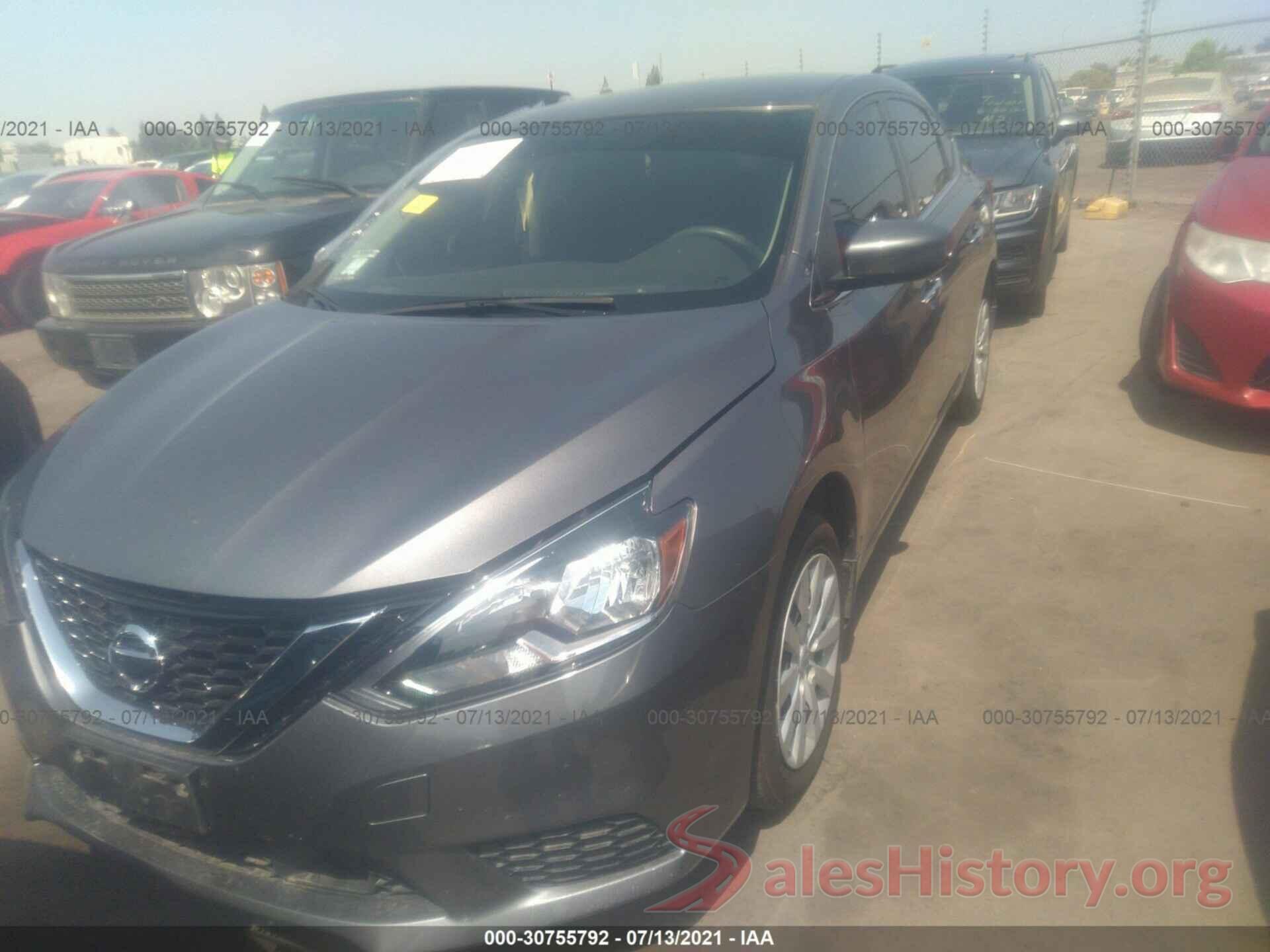 3N1AB7AP2KY232582 2019 NISSAN SENTRA