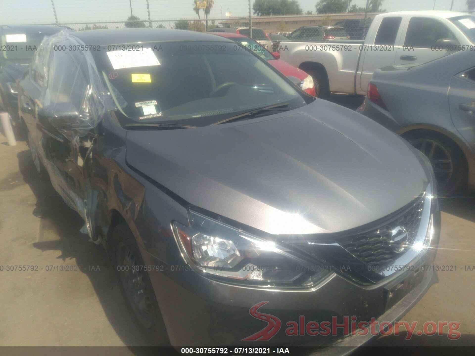 3N1AB7AP2KY232582 2019 NISSAN SENTRA