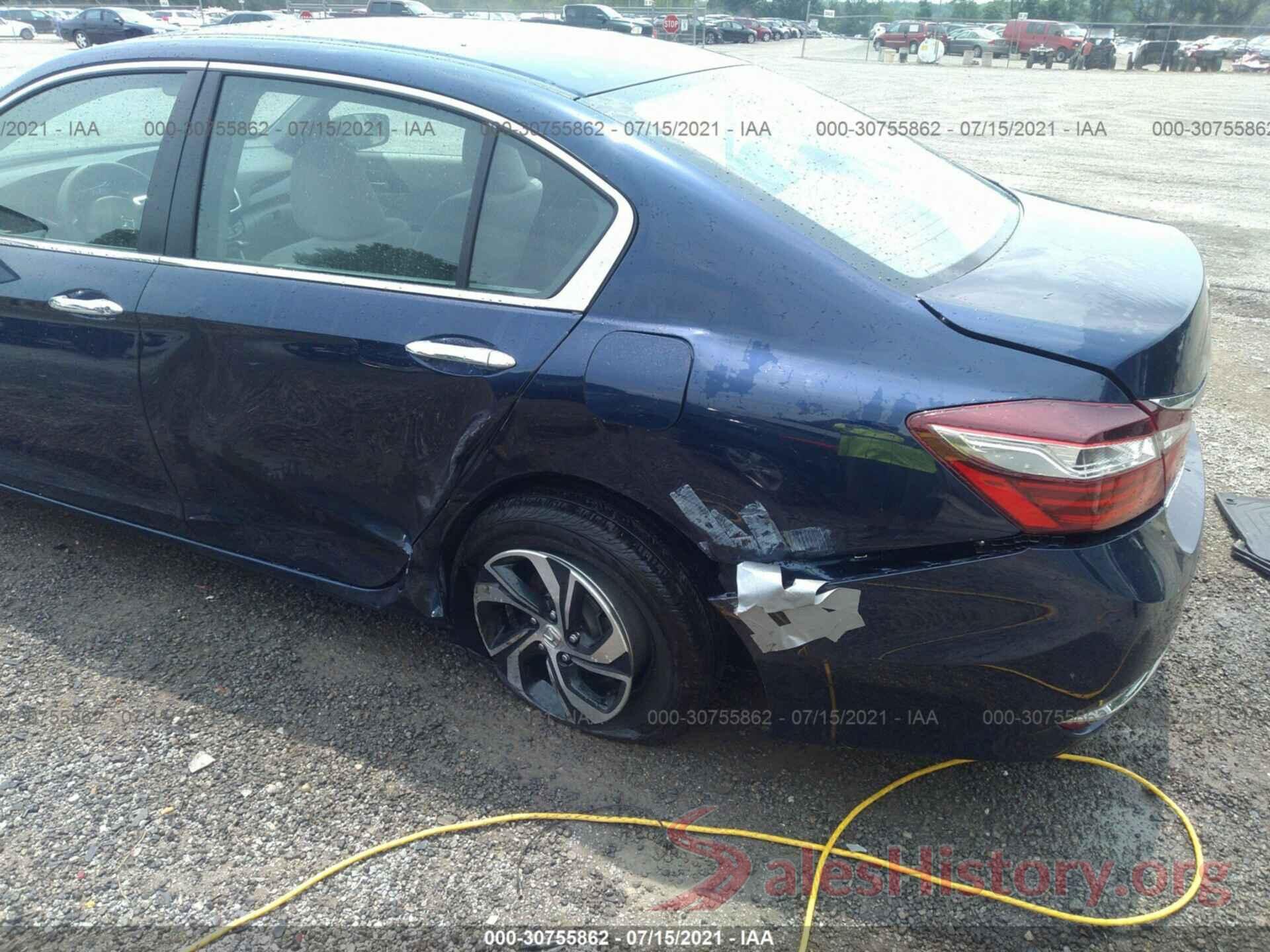 1HGCR2F3XGA221109 2016 HONDA ACCORD SEDAN