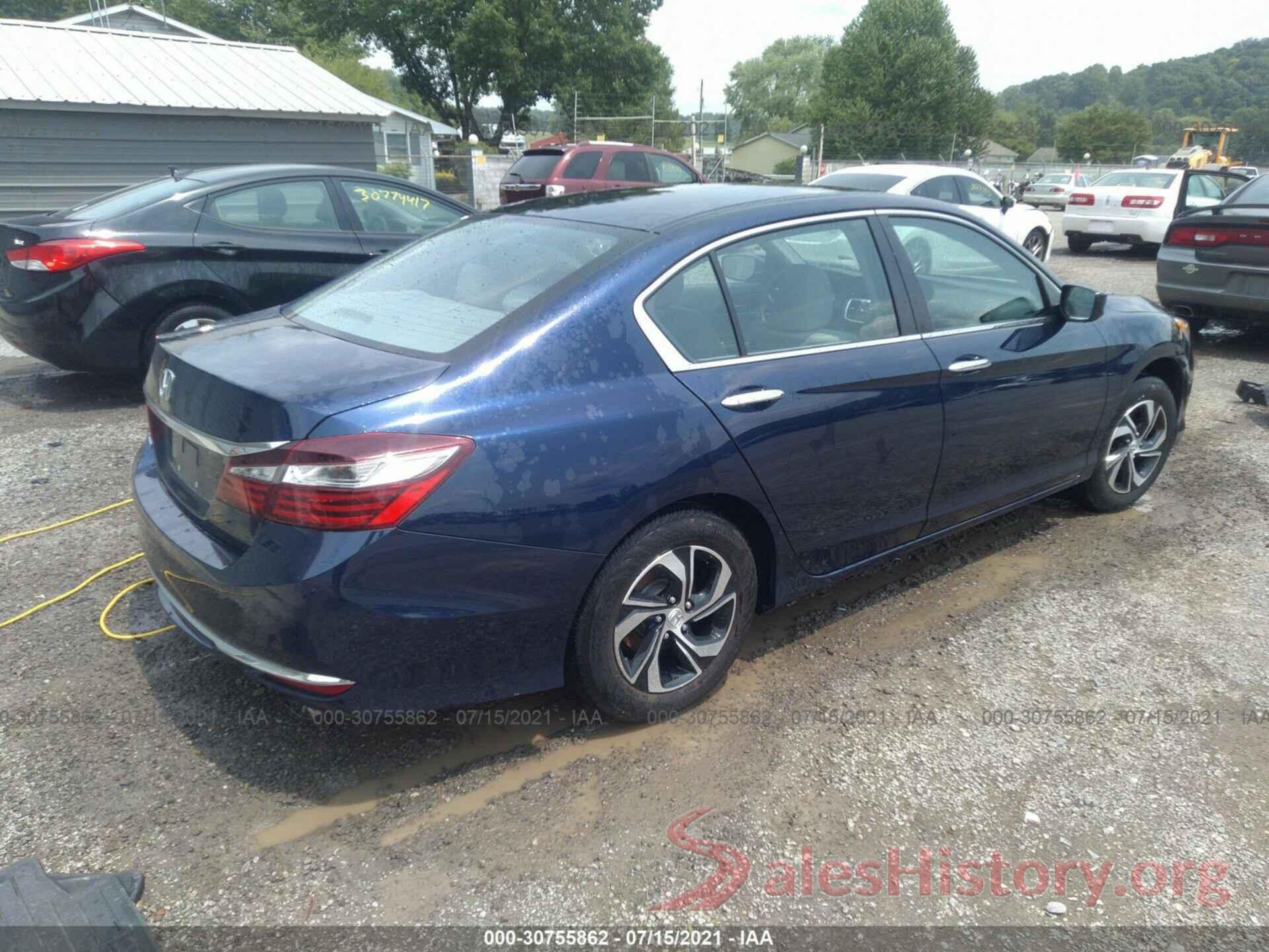 1HGCR2F3XGA221109 2016 HONDA ACCORD SEDAN