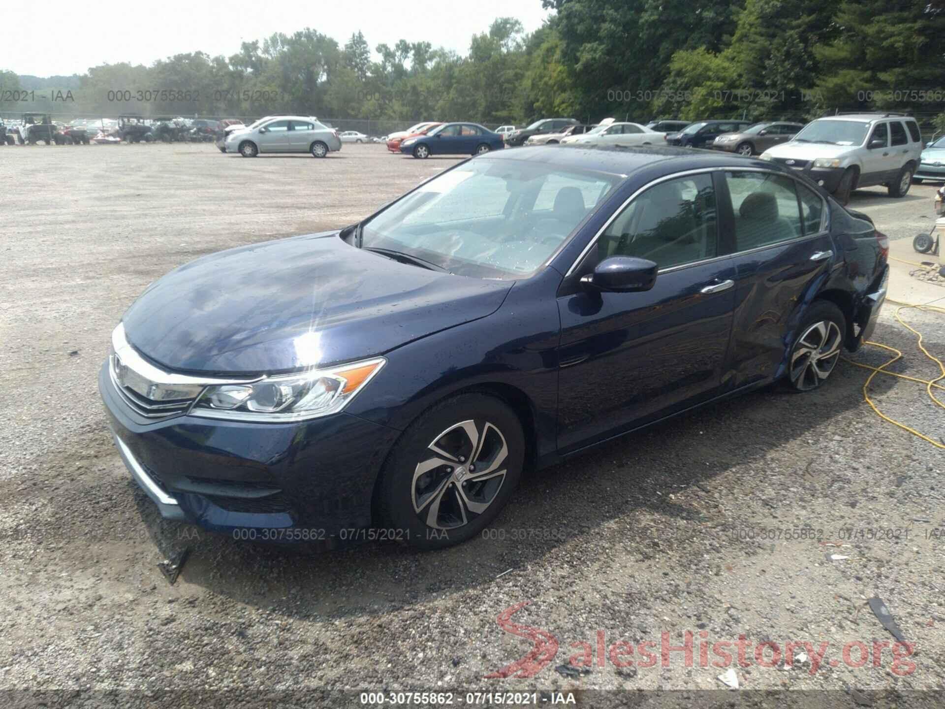 1HGCR2F3XGA221109 2016 HONDA ACCORD SEDAN