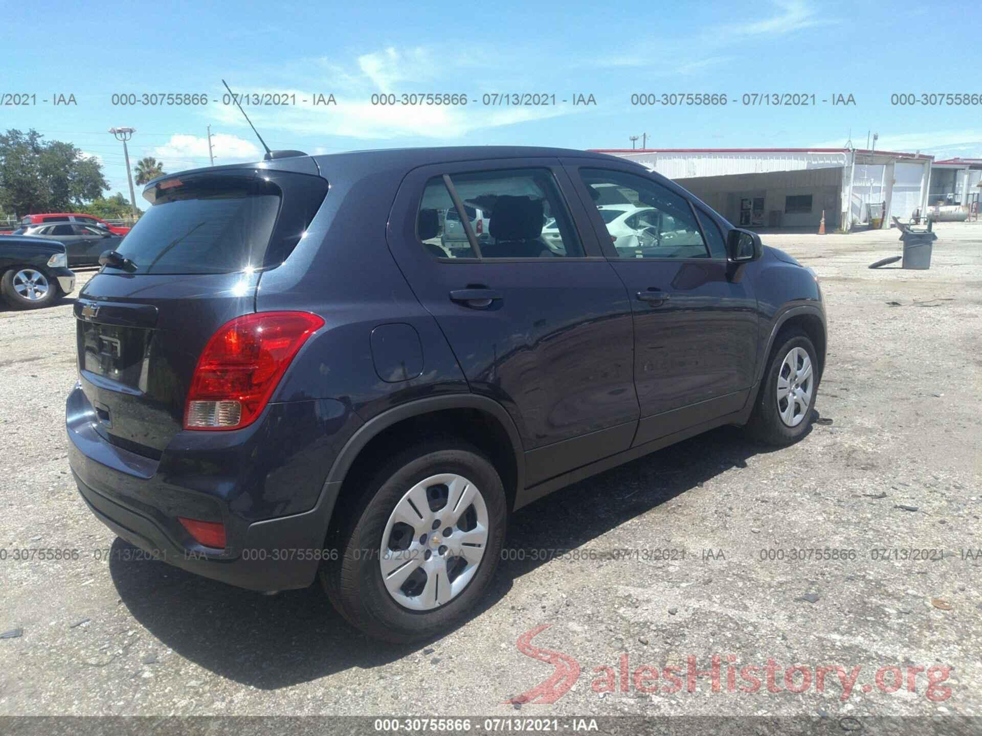 3GNCJKSB5KL170159 2019 CHEVROLET TRAX