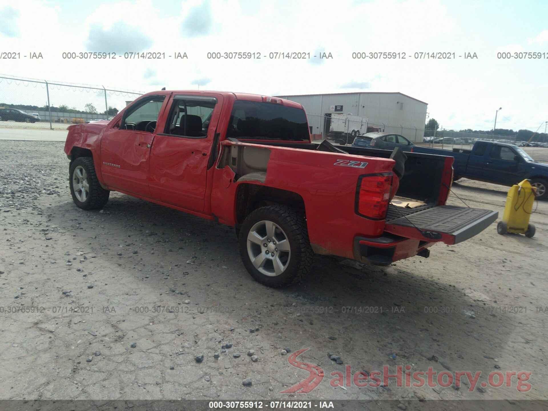 3GCUKREC6HG519242 2017 CHEVROLET SILVERADO 1500