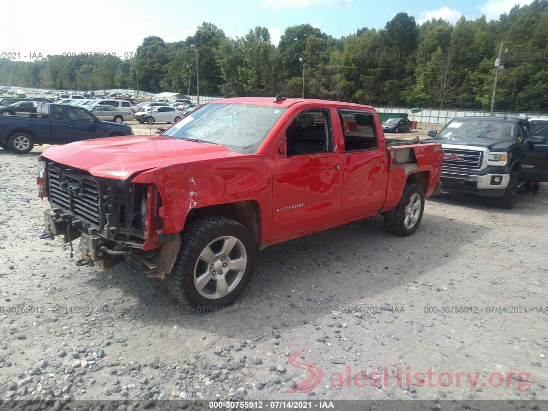 3GCUKREC6HG519242 2017 CHEVROLET SILVERADO 1500