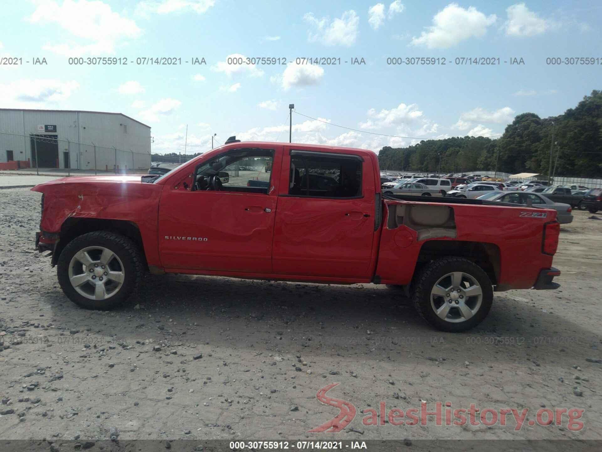 3GCUKREC6HG519242 2017 CHEVROLET SILVERADO 1500