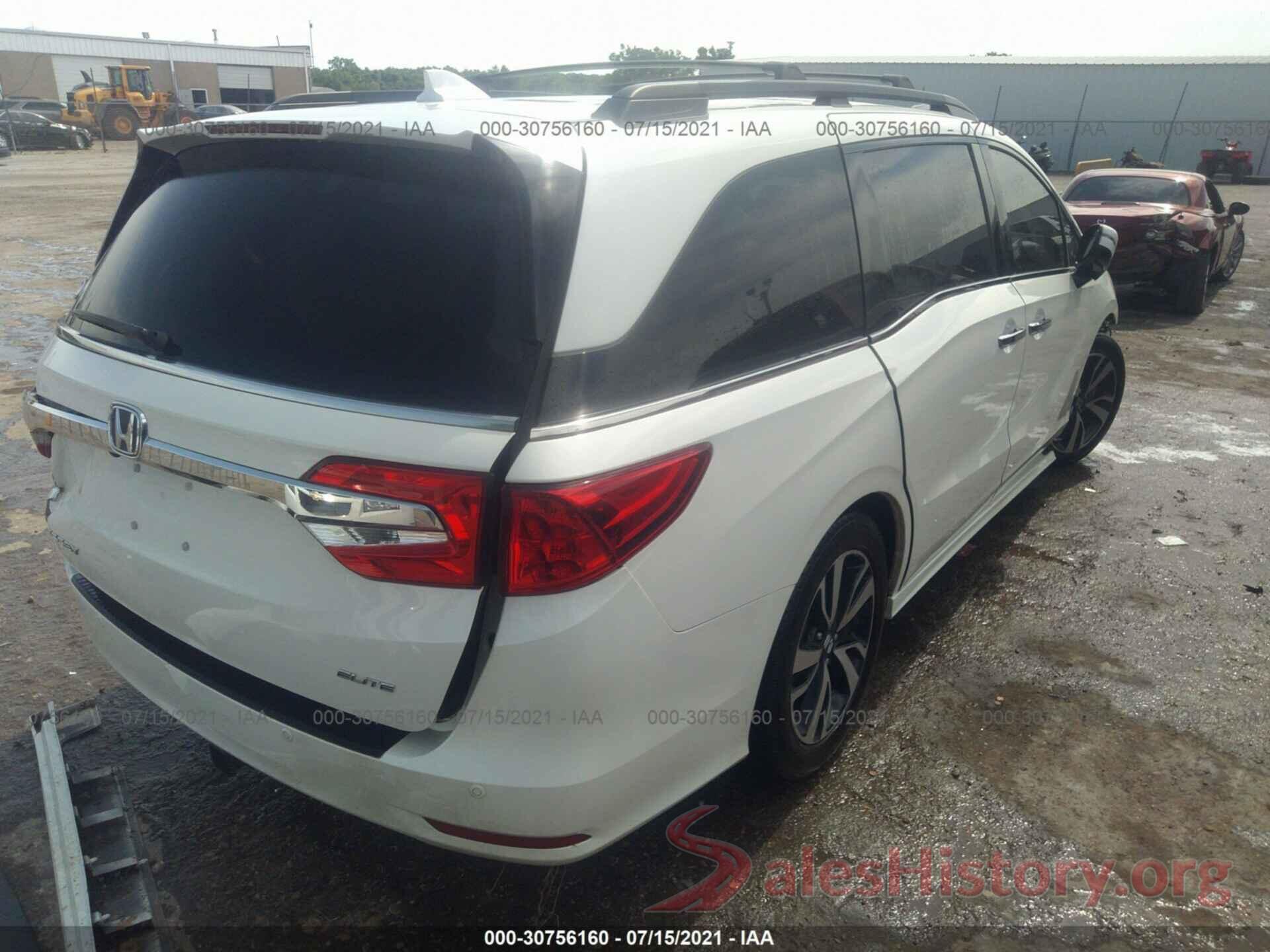 5FNRL6H96KB040771 2019 HONDA ODYSSEY