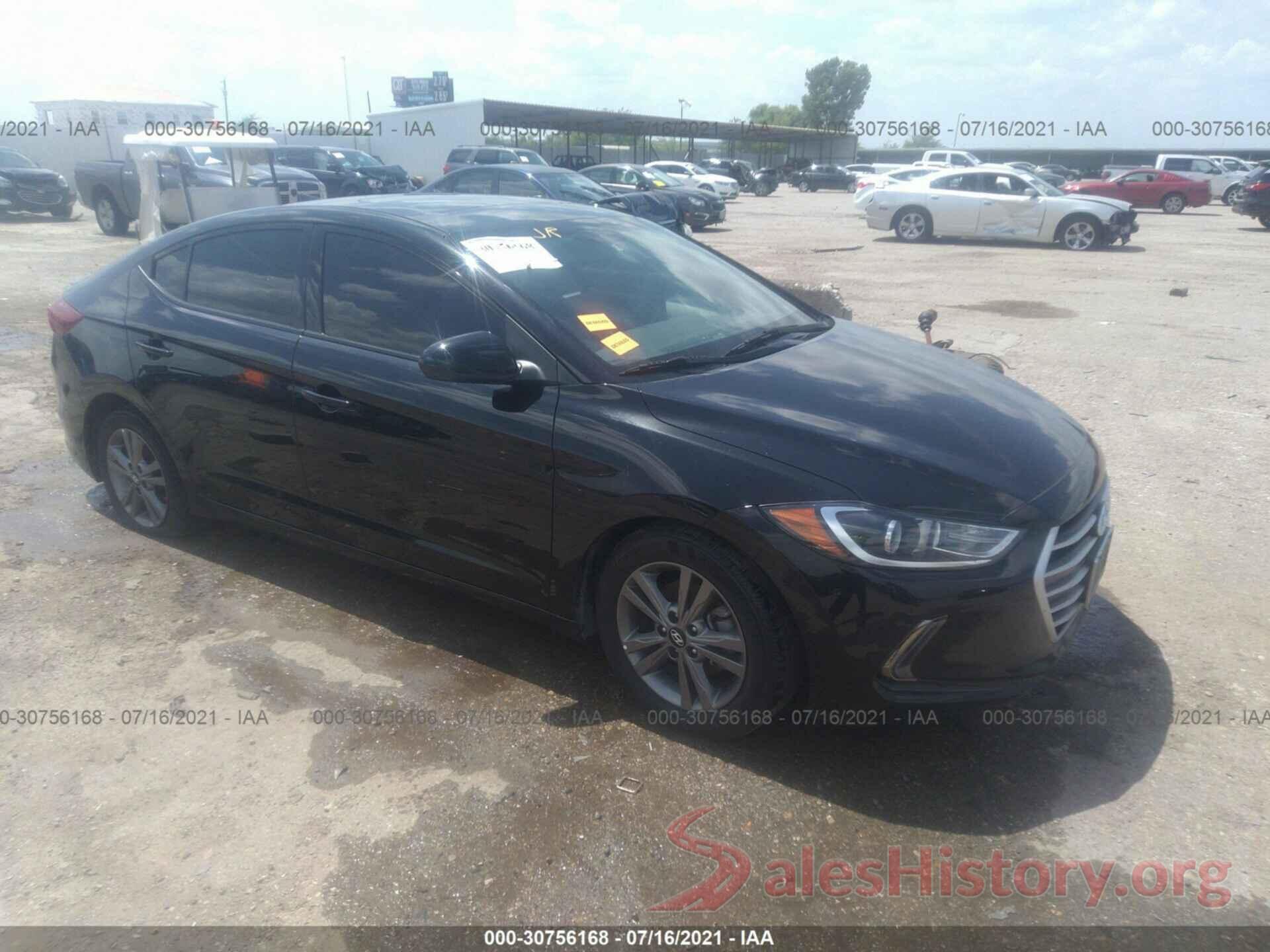 5NPD84LF8JH342821 2018 HYUNDAI ELANTRA