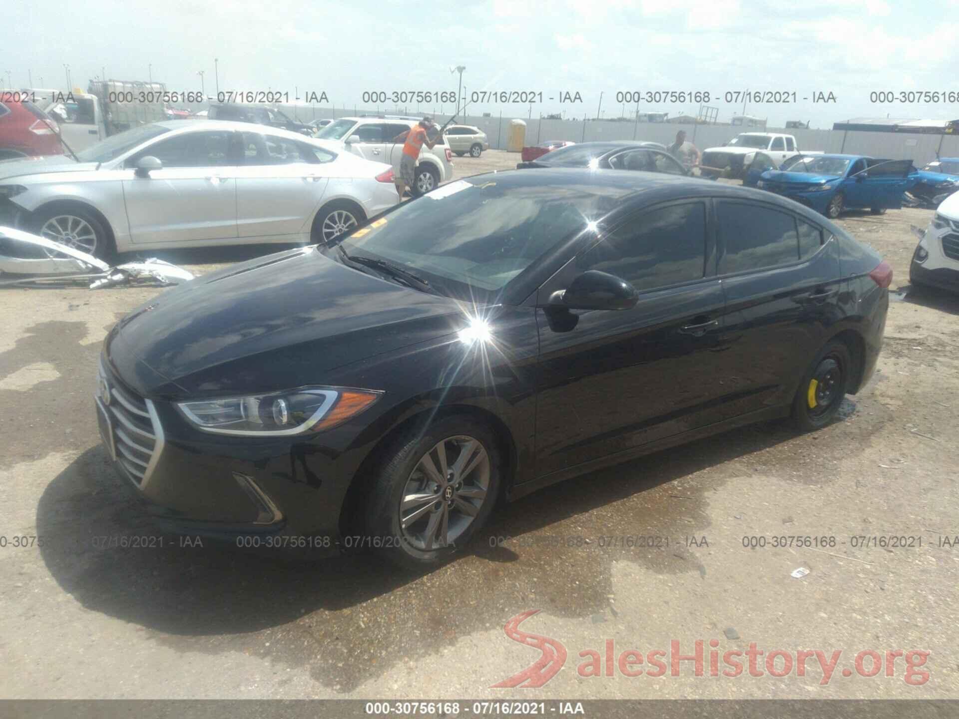 5NPD84LF8JH342821 2018 HYUNDAI ELANTRA