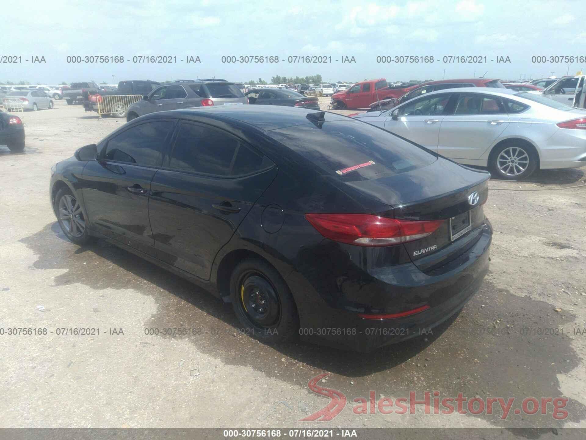 5NPD84LF8JH342821 2018 HYUNDAI ELANTRA