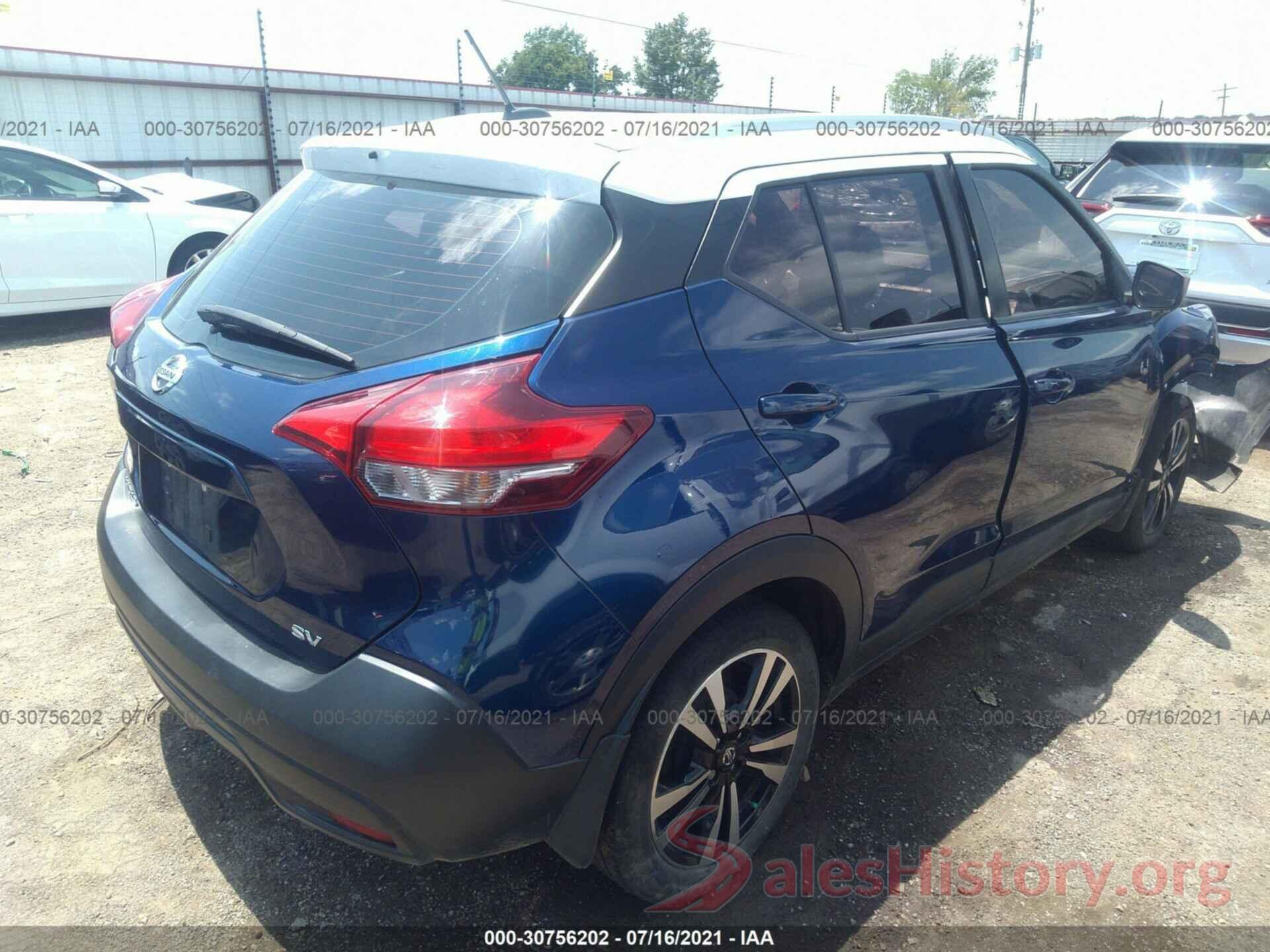 3N1CP5CU4KL519906 2019 NISSAN KICKS