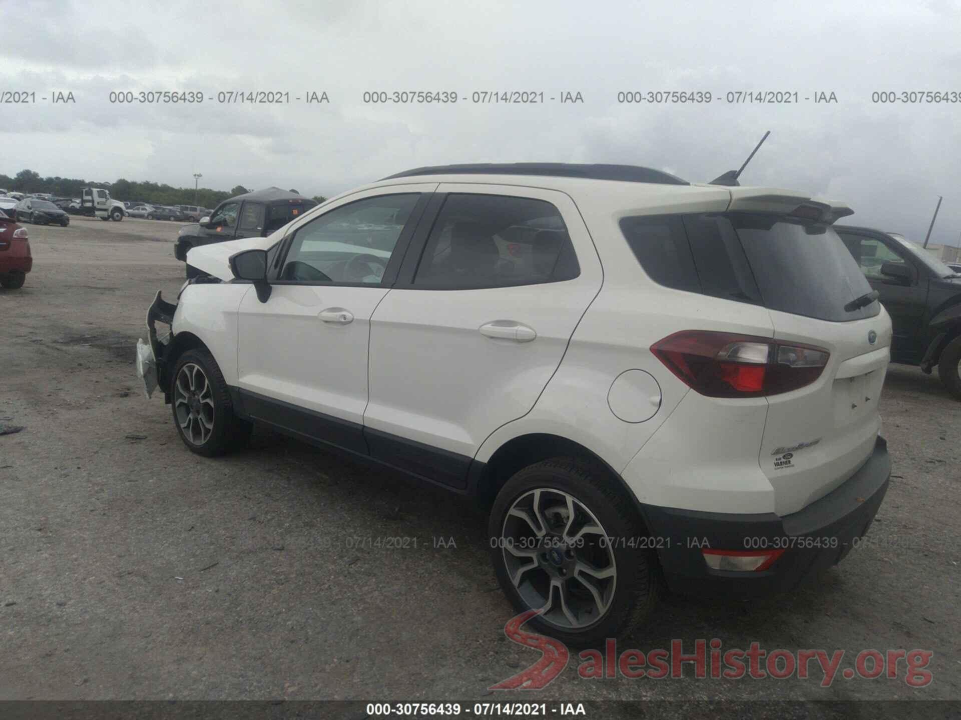 MAJ6S3JL5KC274851 2019 FORD ECOSPORT